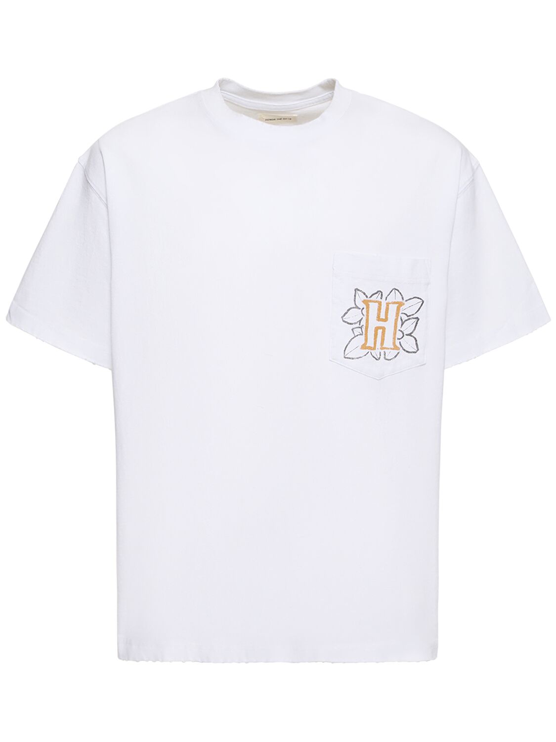 Honor The Gift B-summer Floral Pocket Jersey T-shirt In White