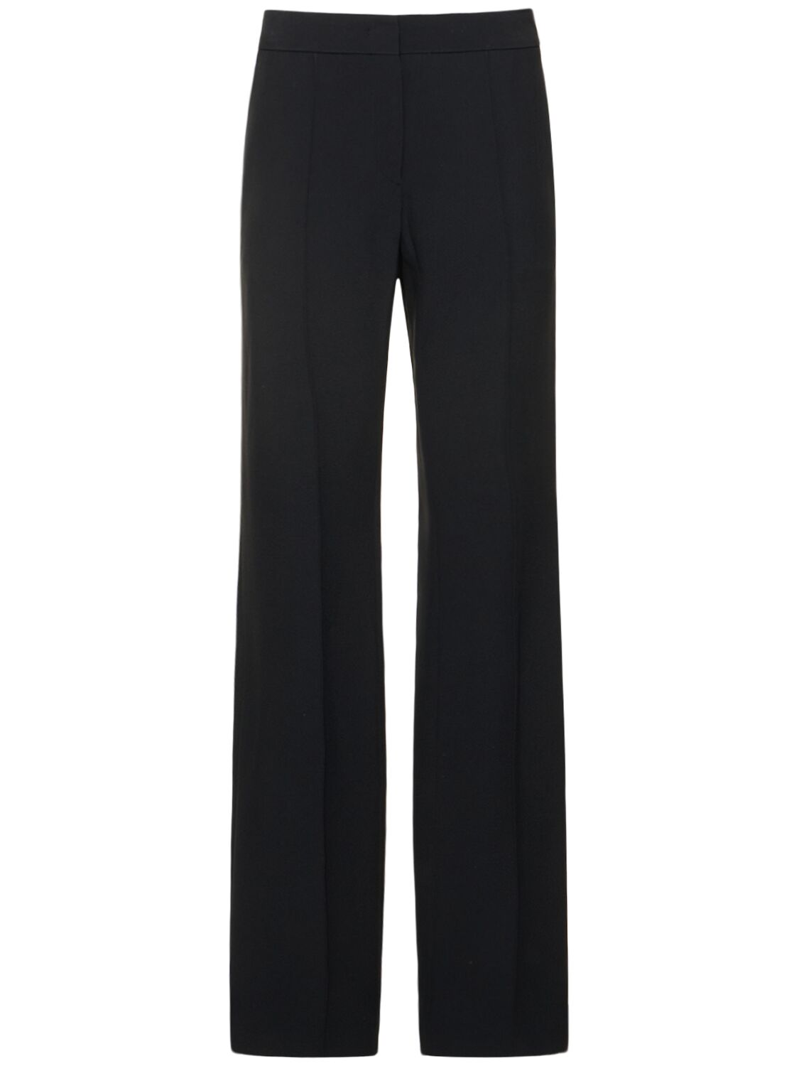 Image of Double Viscose Crepe Low Rise Pants