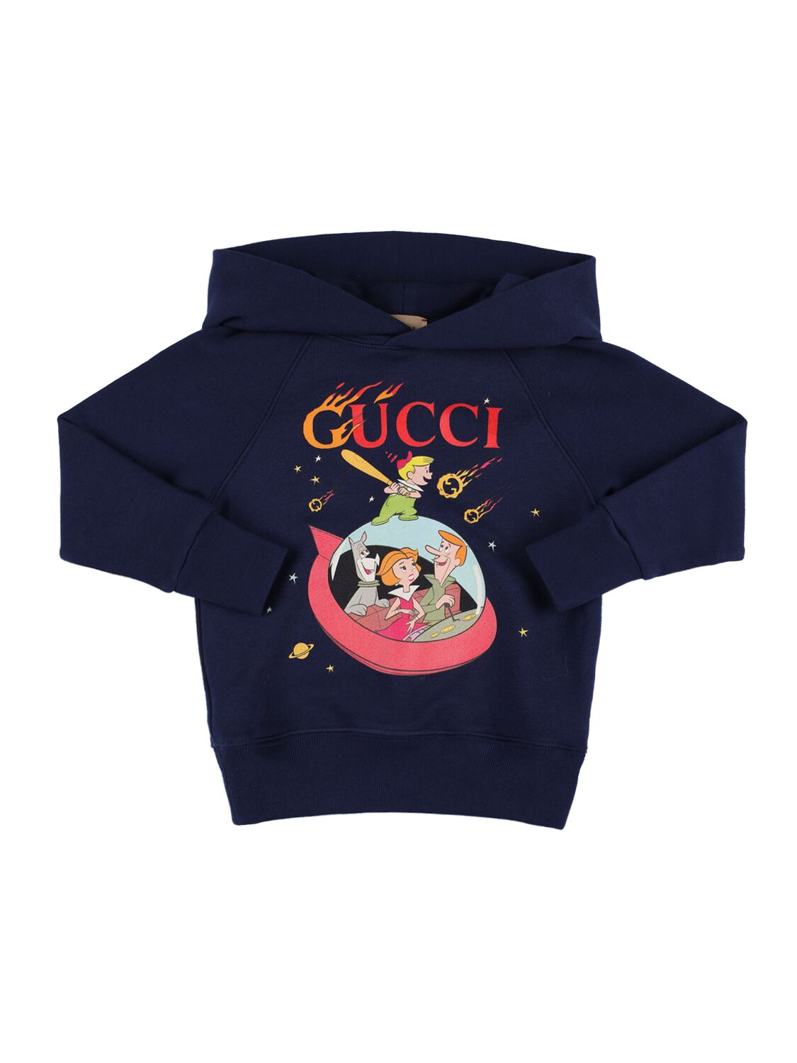 Gucci And The Jetsons Cotton Hoodie – KIDS-GIRLS > CLOTHING > SWEATSHIRTS