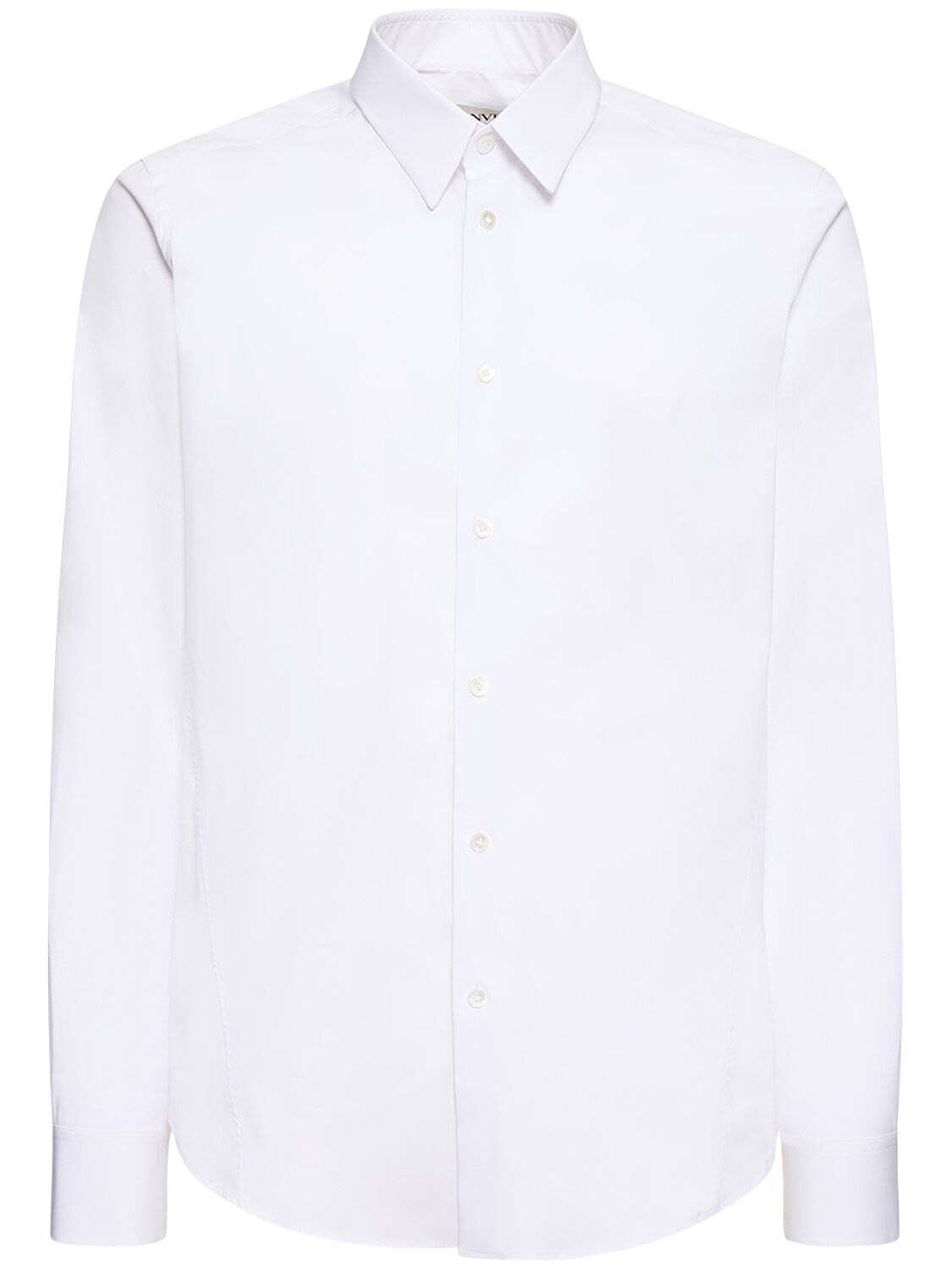 LANVIN SLIM FIT STRETCH COTTON SHIRT