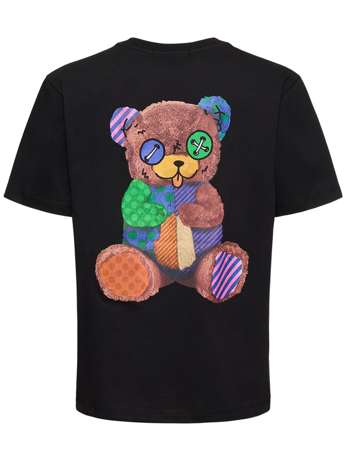 Bear Printed Unisex Cotton T-shirt – MEN > CLOTHING > T-SHIRTS
