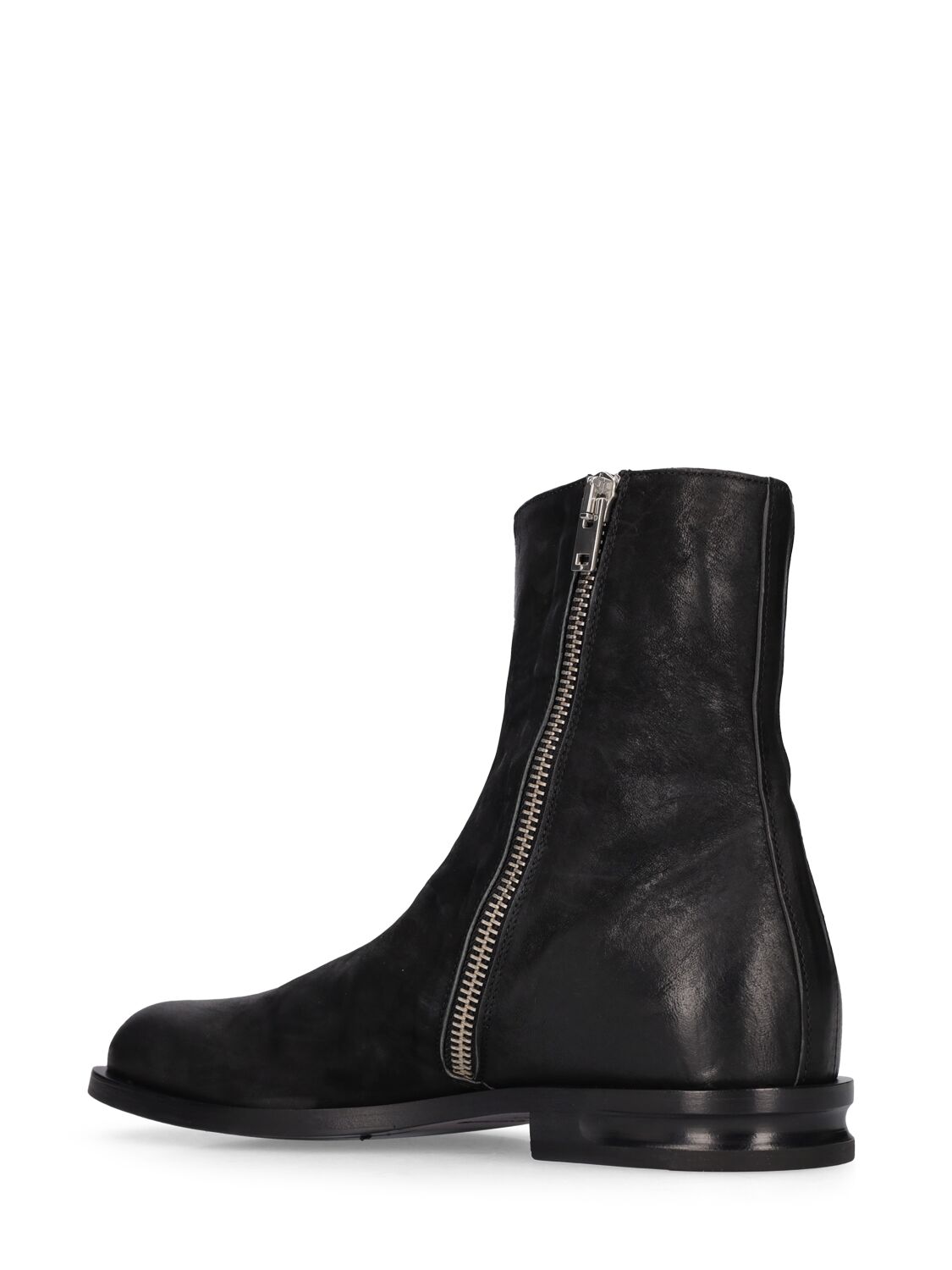 The Last Conspiracy Zip Boot Magne Mat Black Unisex Black 41 Leather