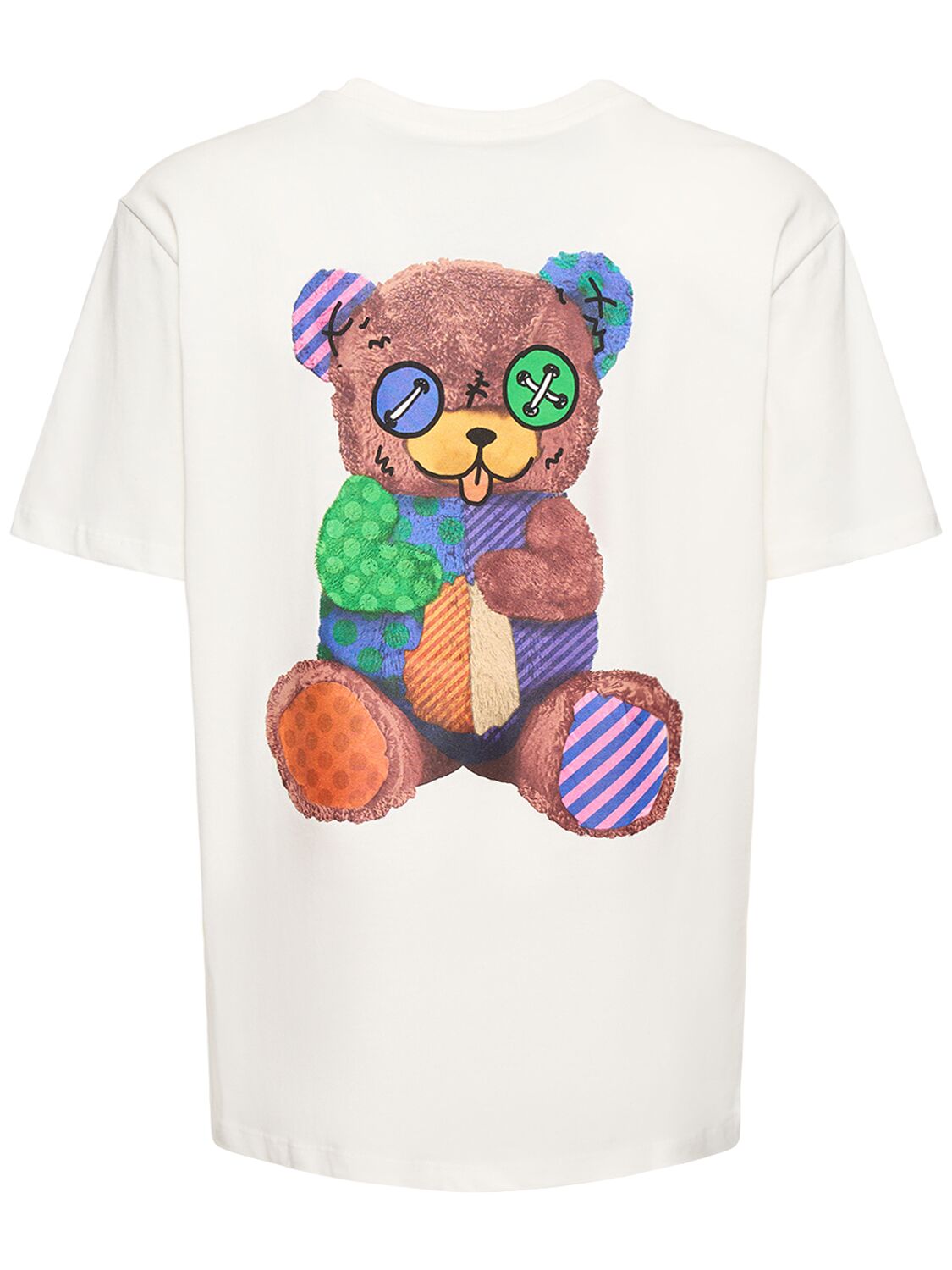 Bear Printed Unisex Cotton T-shirt – MEN > CLOTHING > T-SHIRTS