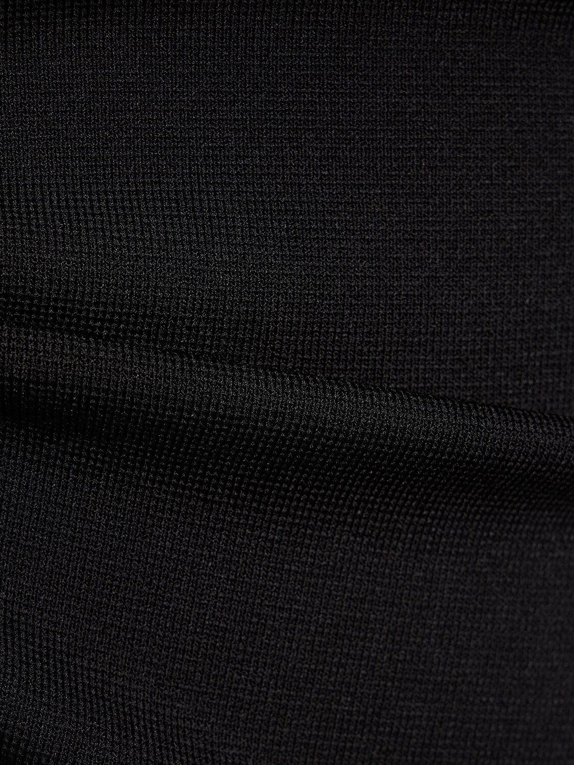 Shop Matteau Viscose Blend Knit Tank Top In Black