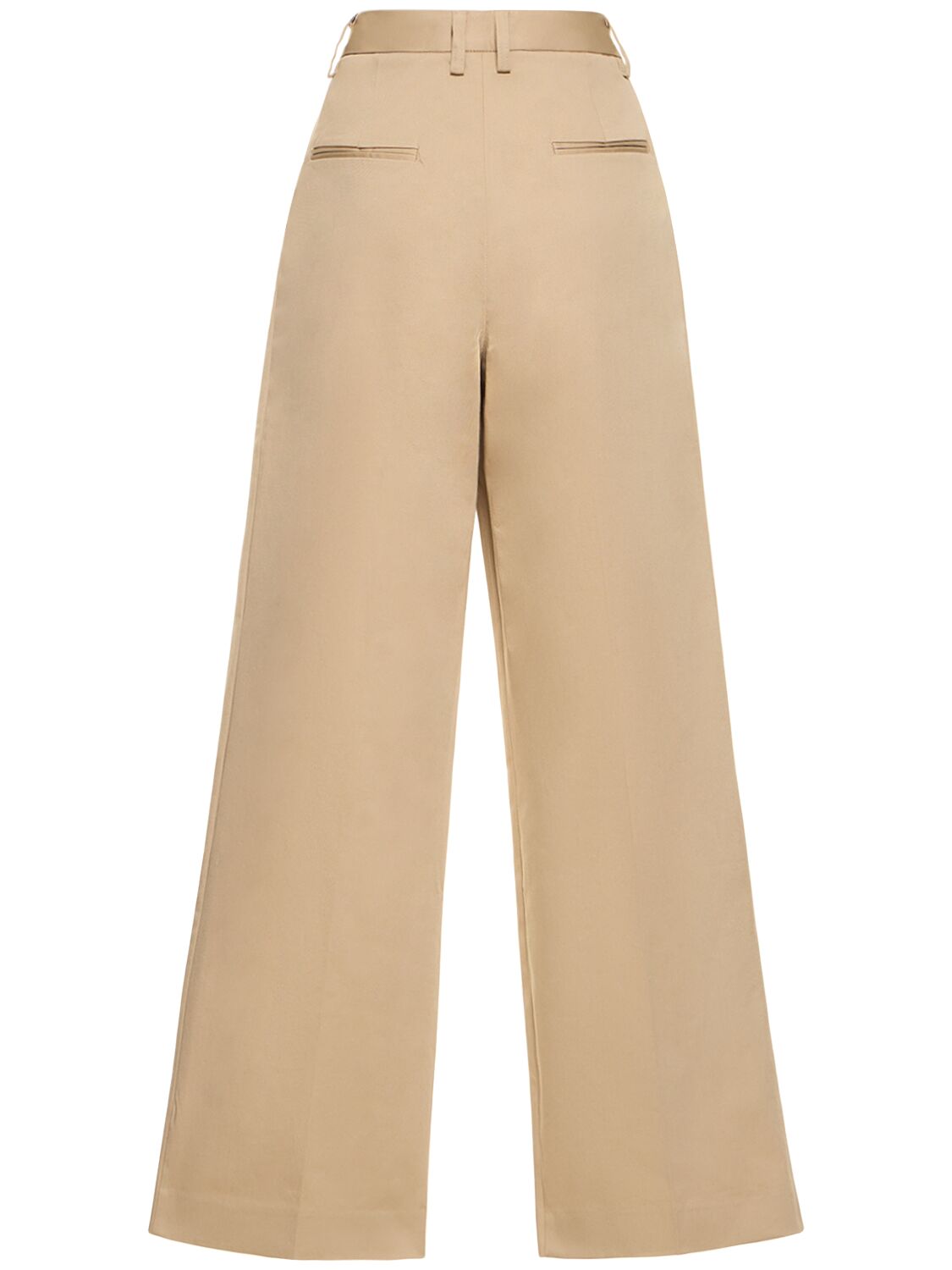Shop Matteau Summer Cotton Twill Chino Pants In Sand