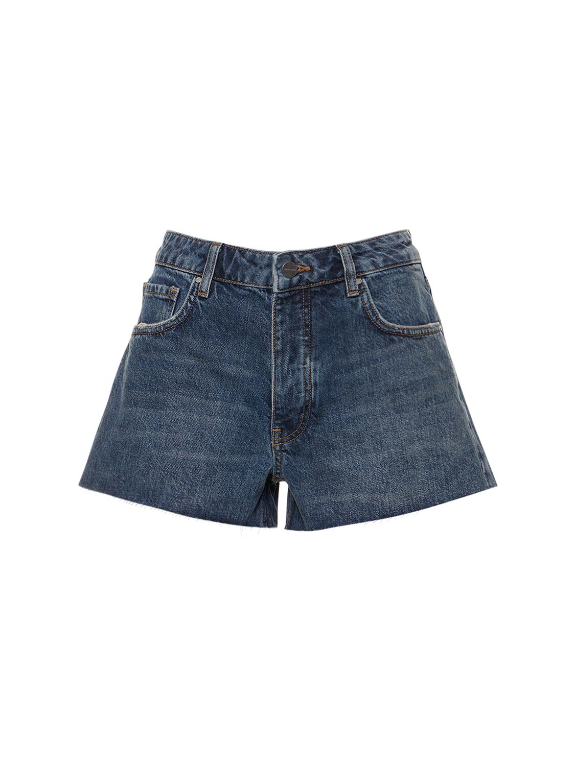 Leya Cotton Denim Shorts – WOMEN > CLOTHING > DENIM
