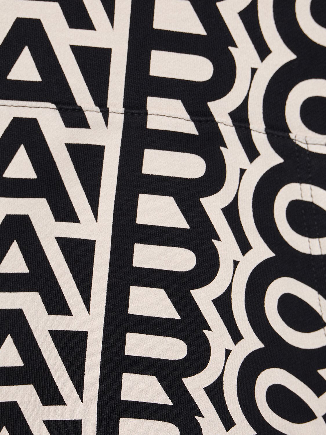 Marc Jacobs 'the Monogram Oversized Hoodie' in Black