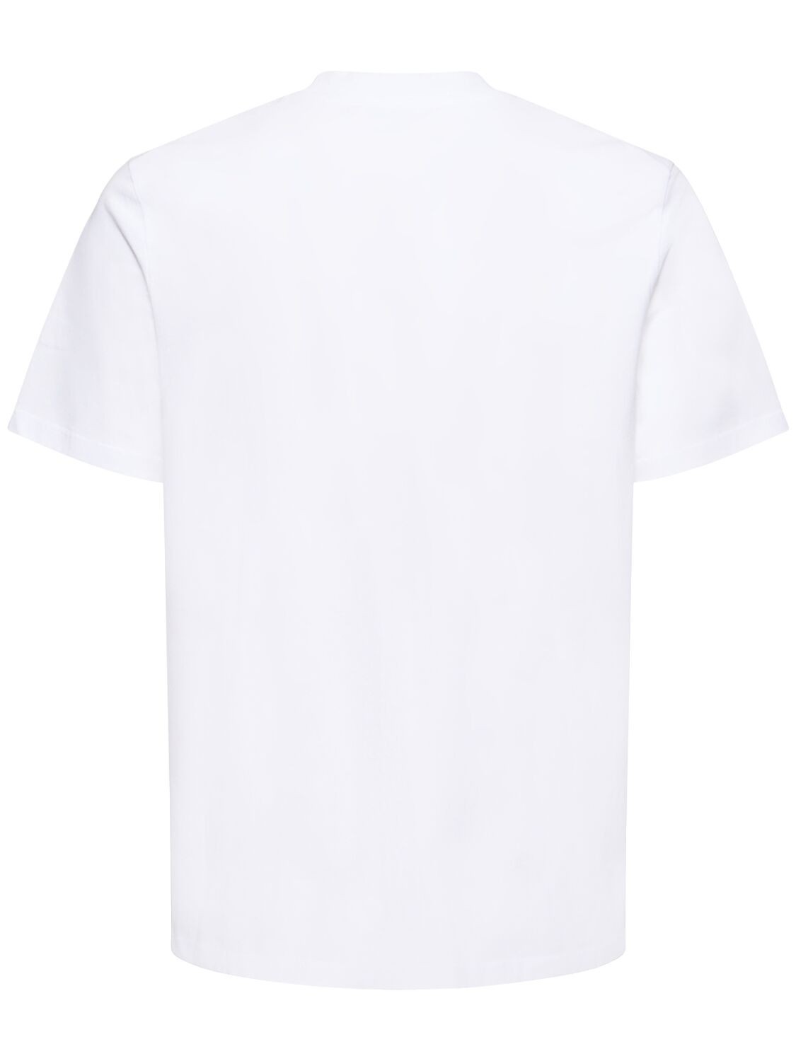 Shop Jil Sander Cotton Jersey T-shirt In White