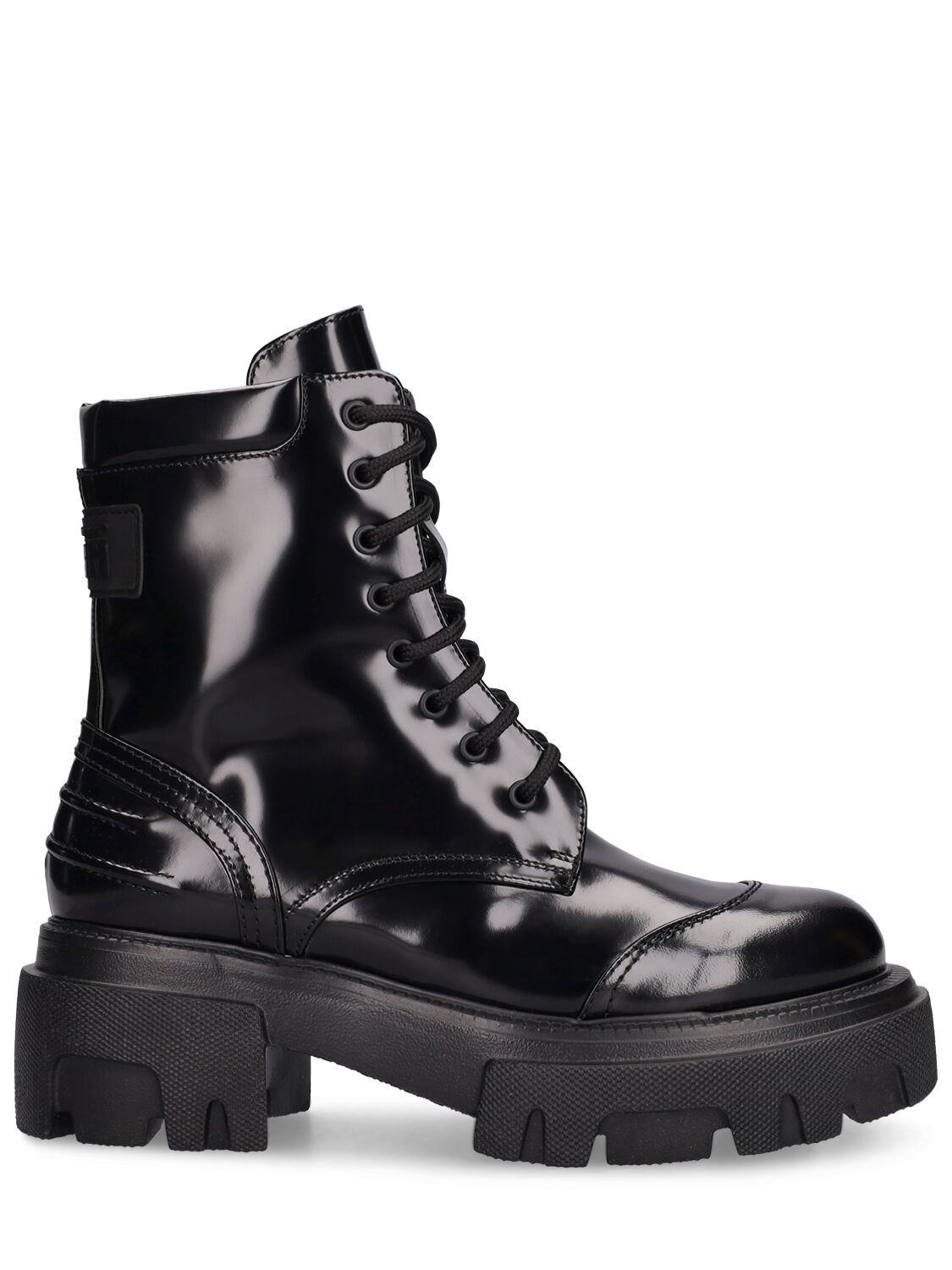 Image of 60mm Leather Combat Boots