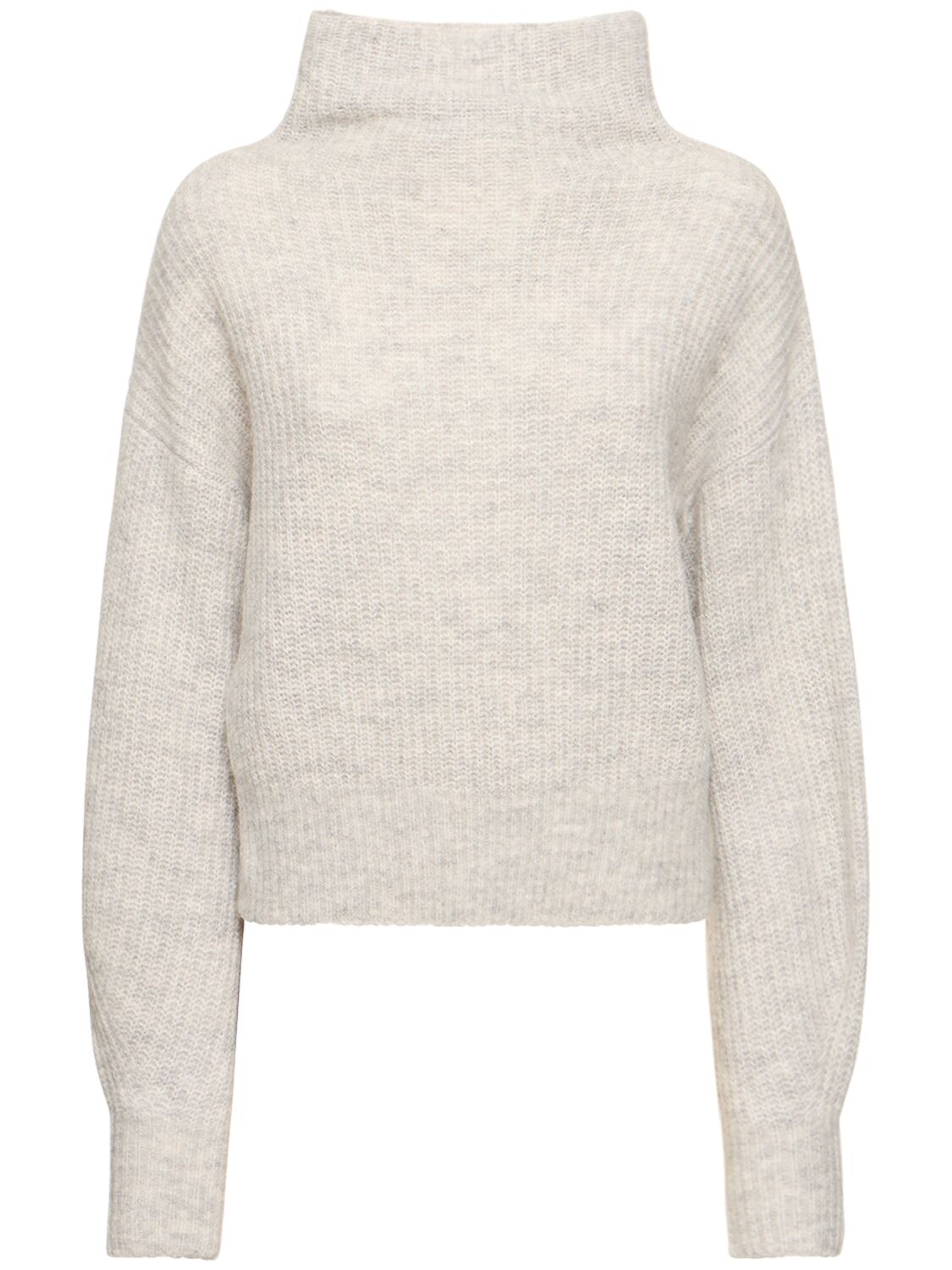 Designers Remix Verona Wool Blend Knit Sweater In Grey