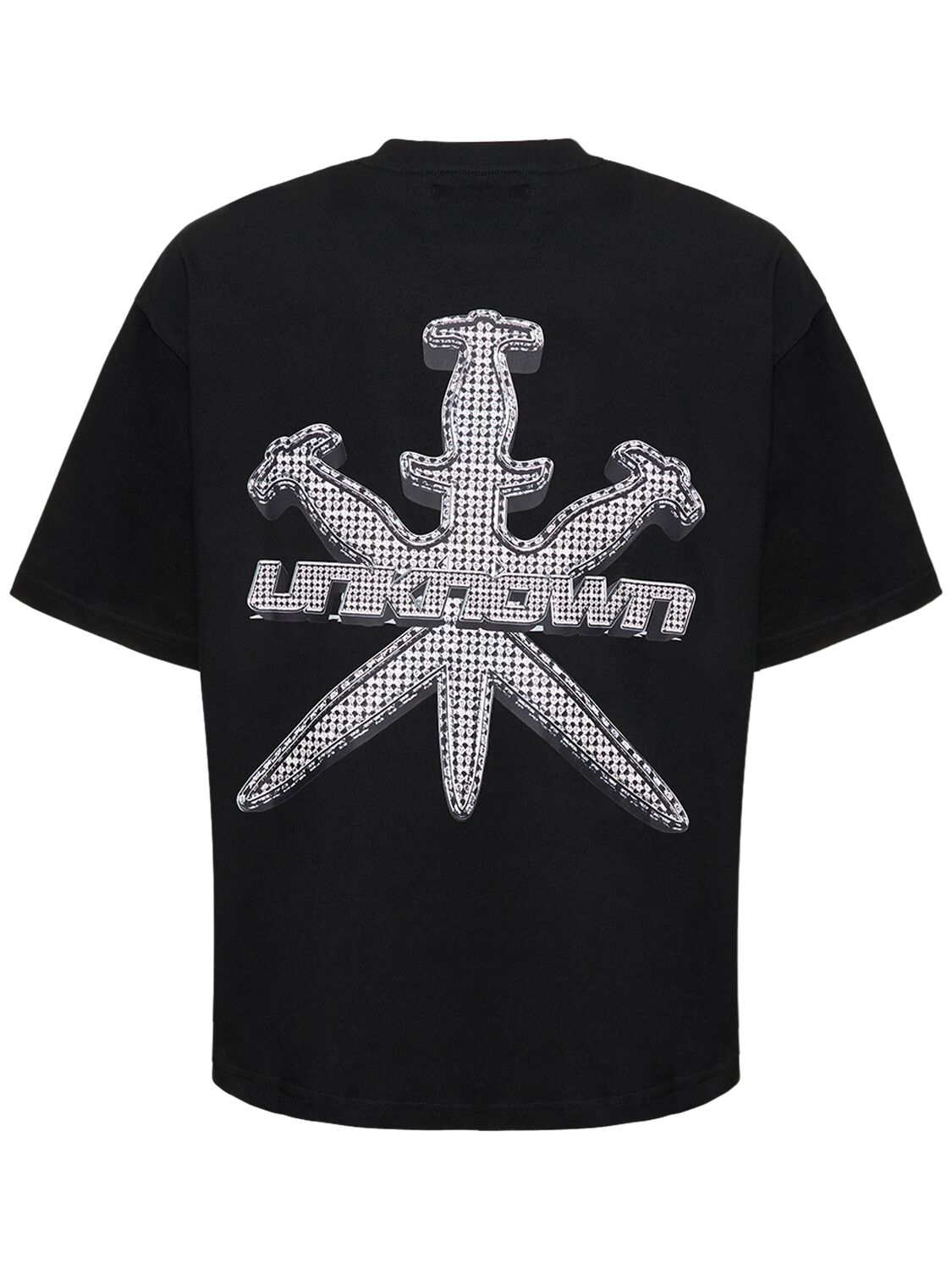 t-shirt iced out style dagger