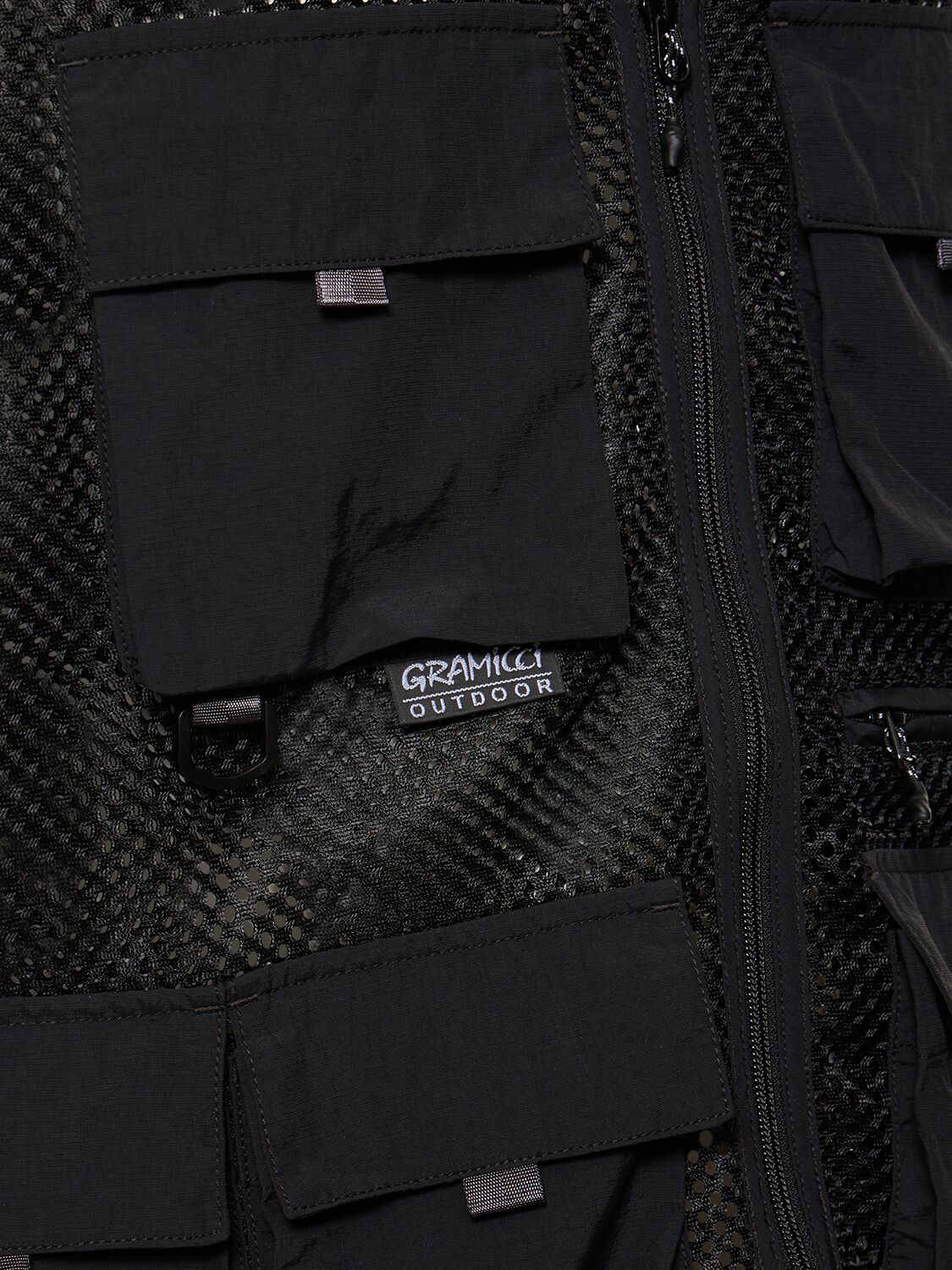 Shop Gramicci Gone Fishing Tech Vest In Black