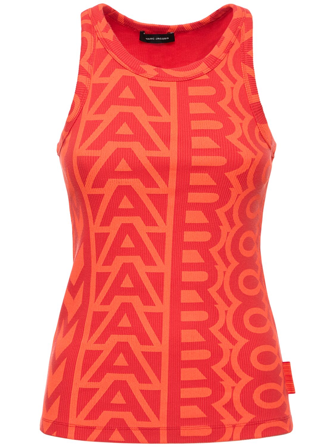 MARC JACOBS THE MONOGRAM RIBBED TANK TOP