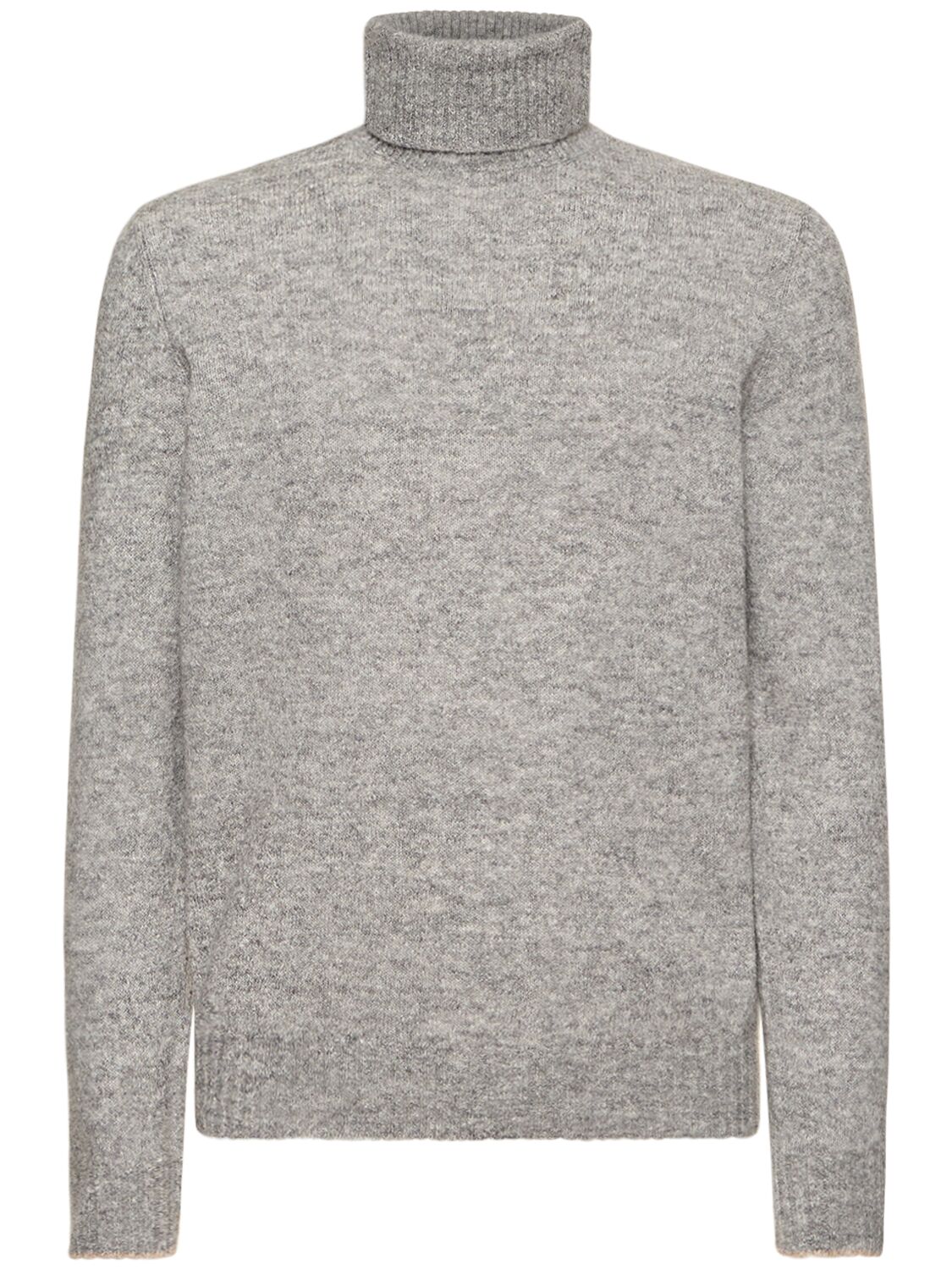 Image of Wool Blend Turtleneck Sweater