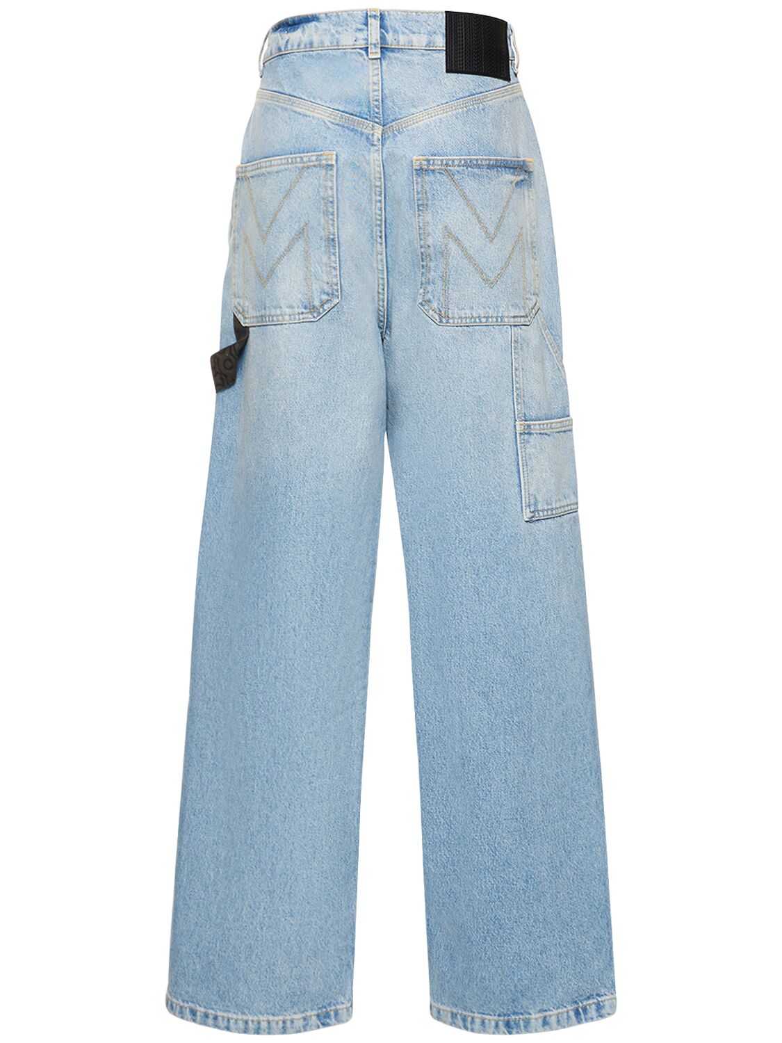 Shop Marc Jacobs Oversize Carpenter Jeans In Light Blue