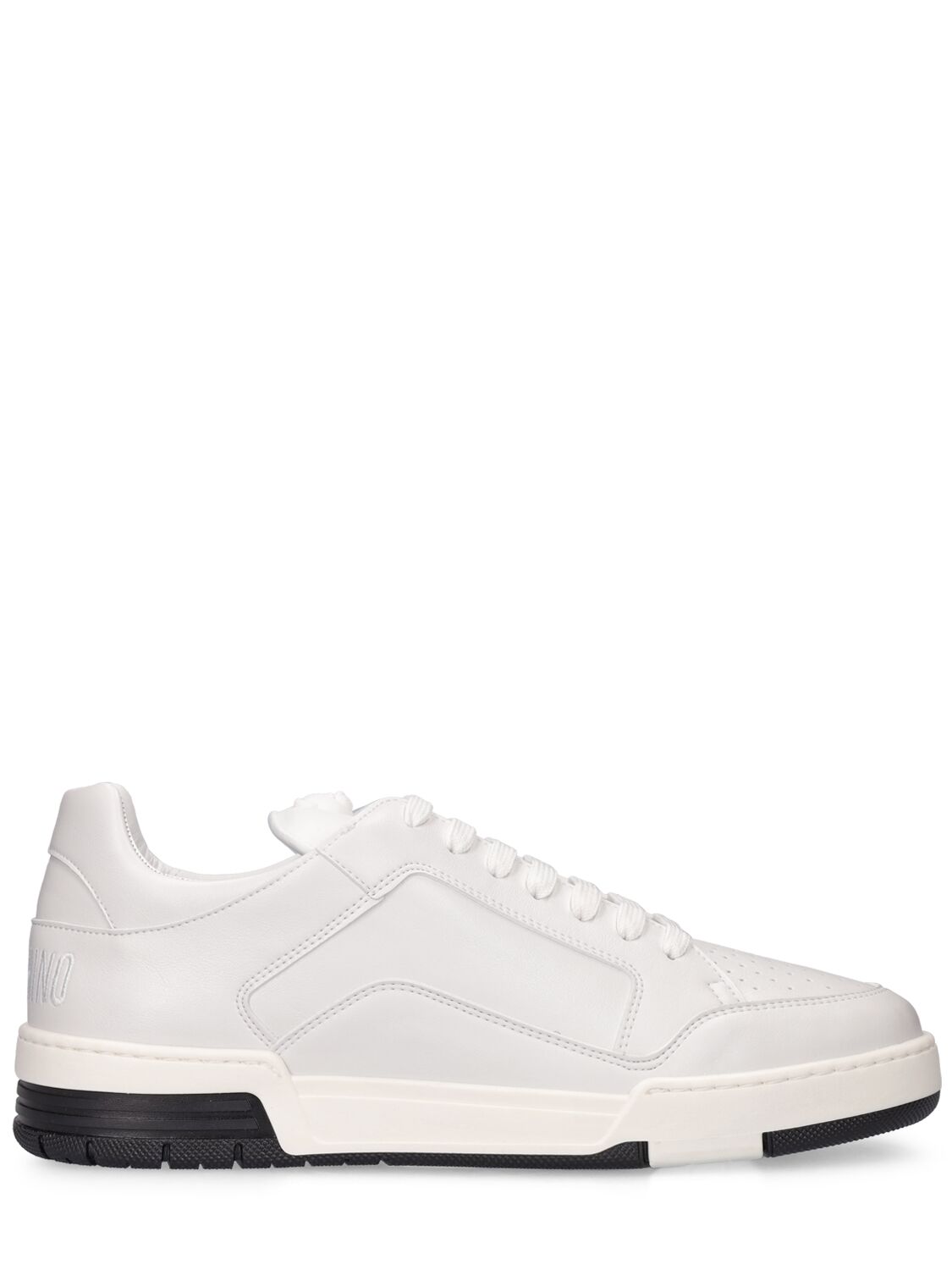 Teddy Faux Leather Low Top Sneakers