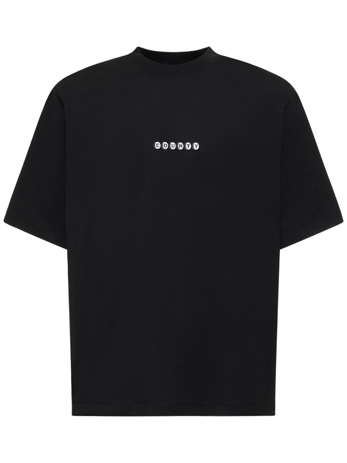 Logo Print Oversized Cotton T-shirt – MEN > CLOTHING > T-SHIRTS