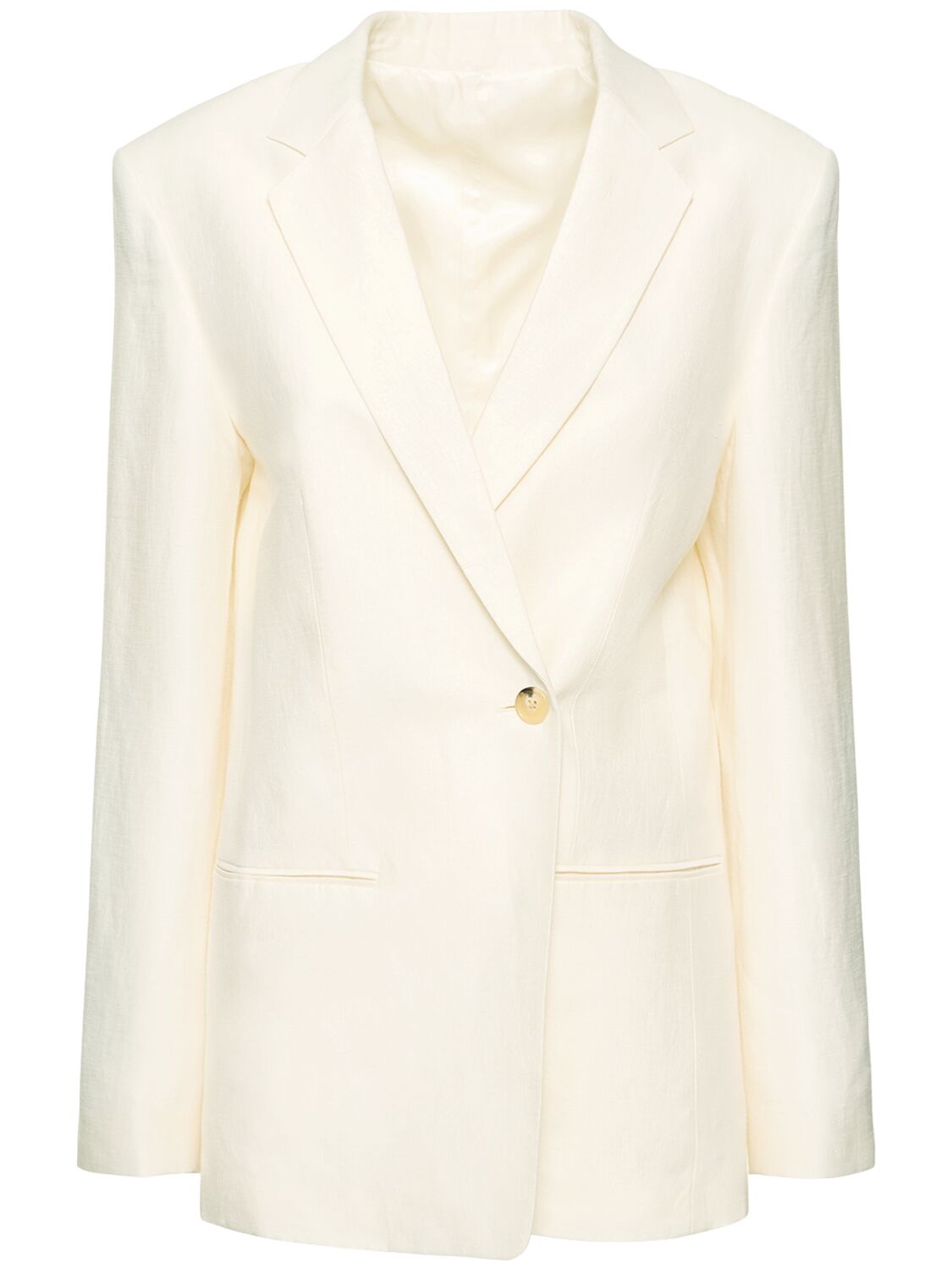 Blazer En Viscose De Lin - HELMUT LANG - Modalova