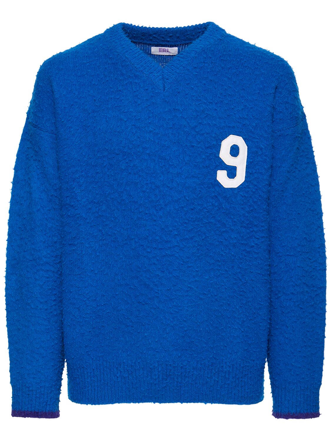 Unisex V-neck Knit Football Sweater – MEN > CLOTHING > KNITWEAR