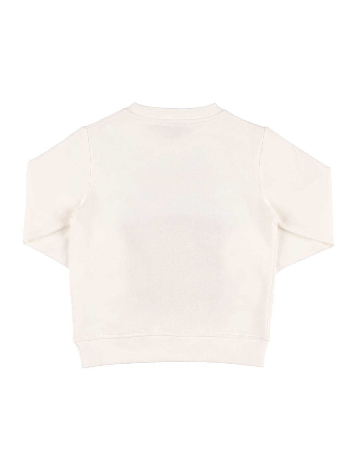 Shop Stella Mccartney Organic Cotton Sweatshirt In White