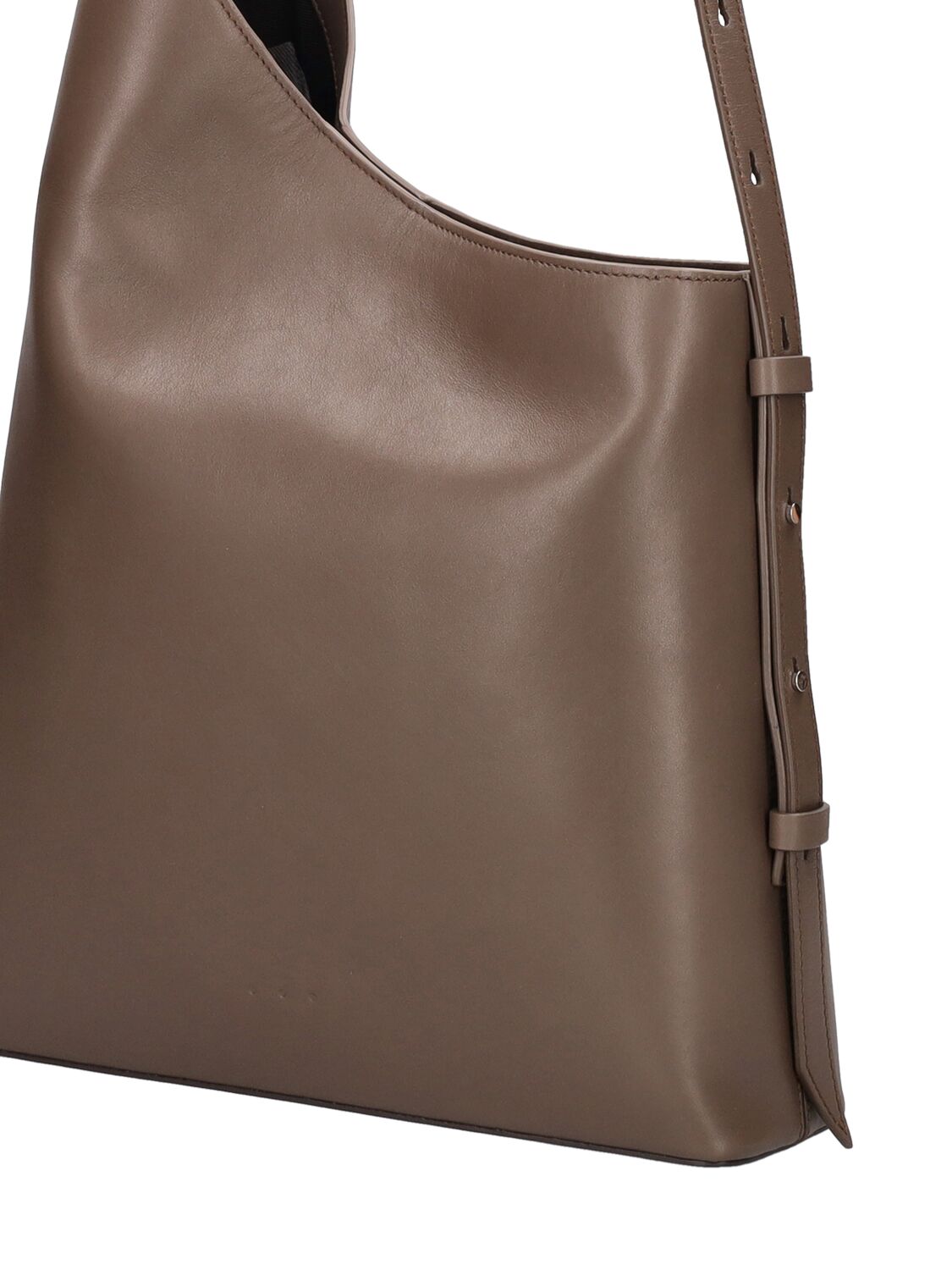 Aesther Ekme Demi Lune Shoulder Bag in Brown