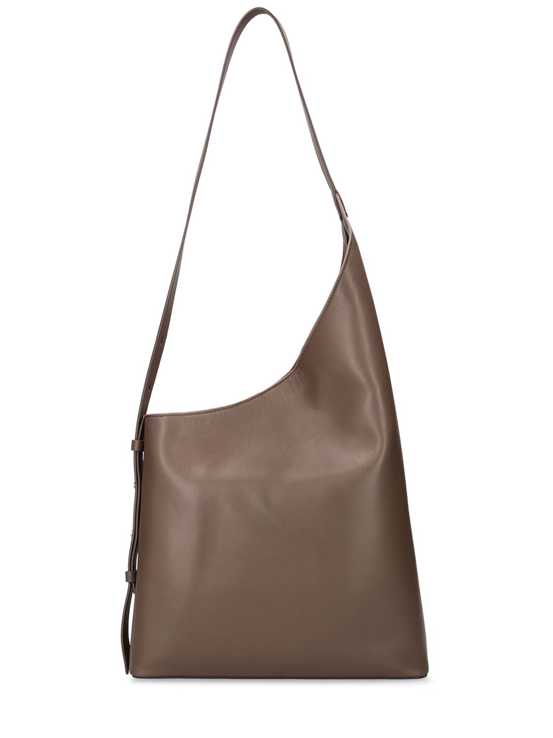 Aesther Ekme Demi Lune Shopper Leather Bag Brown