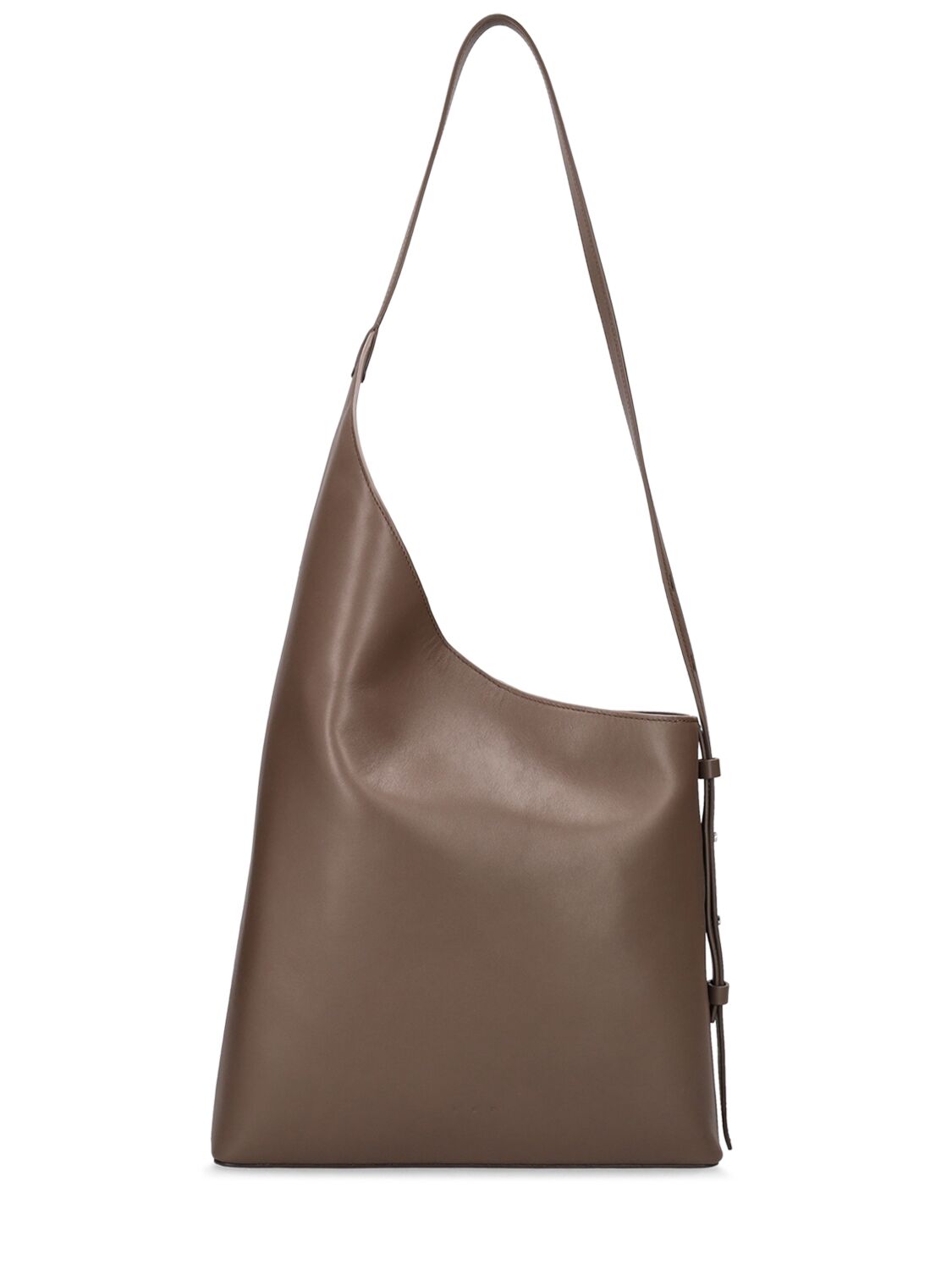 Demi lune leather handbag Aesther Ekme Beige in Leather - 33238649
