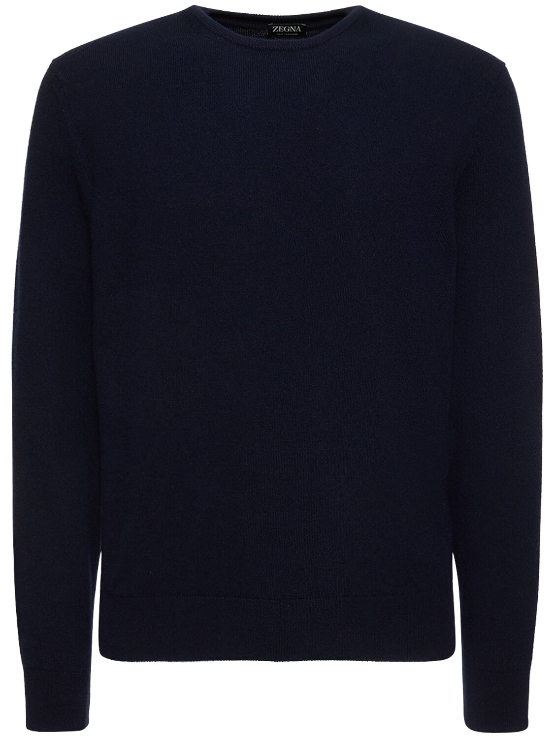 ZEGNA OASI CASHMERE KNIT CREWNECK SWEATER