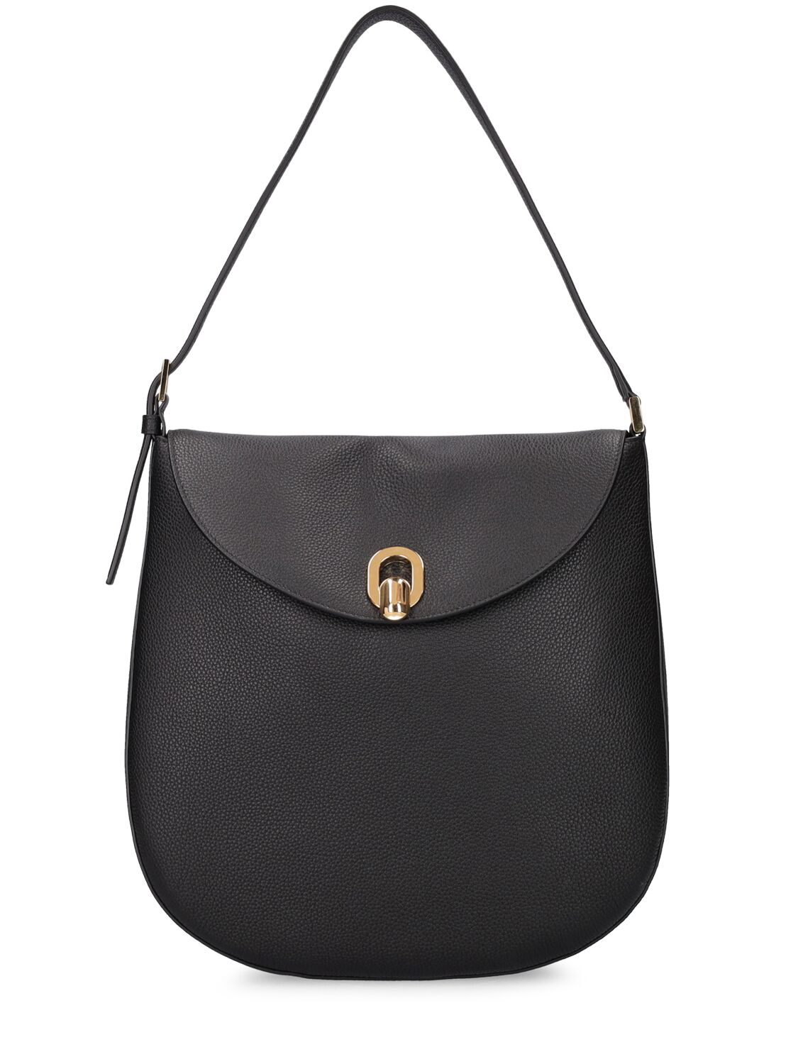 Large Tondo Leather Hobo Bag – WOMEN > BAGS > SHOULDER BAGS