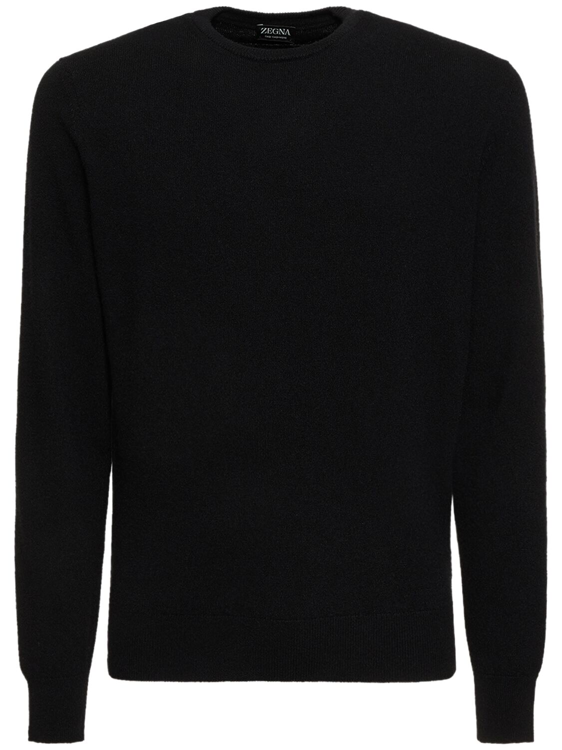 ZEGNA OASI CASHMERE KNIT CREWNECK SWEATER