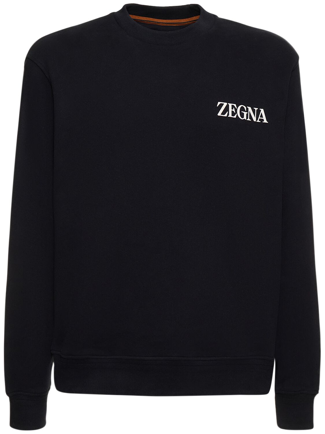 Zegna High Performance Sweatshirt In Black