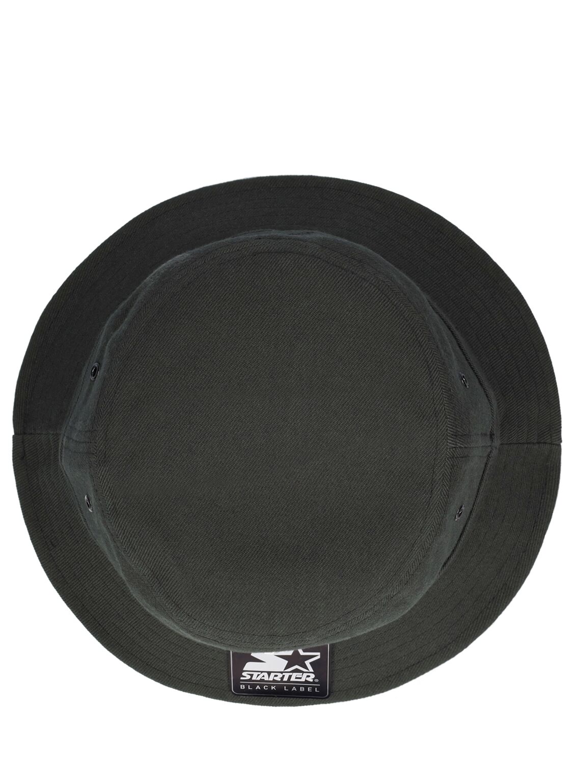 Shop Marcelo Burlon County Of Milan Cross Logo Embroidery Cotton Bucket Hat In Black,white