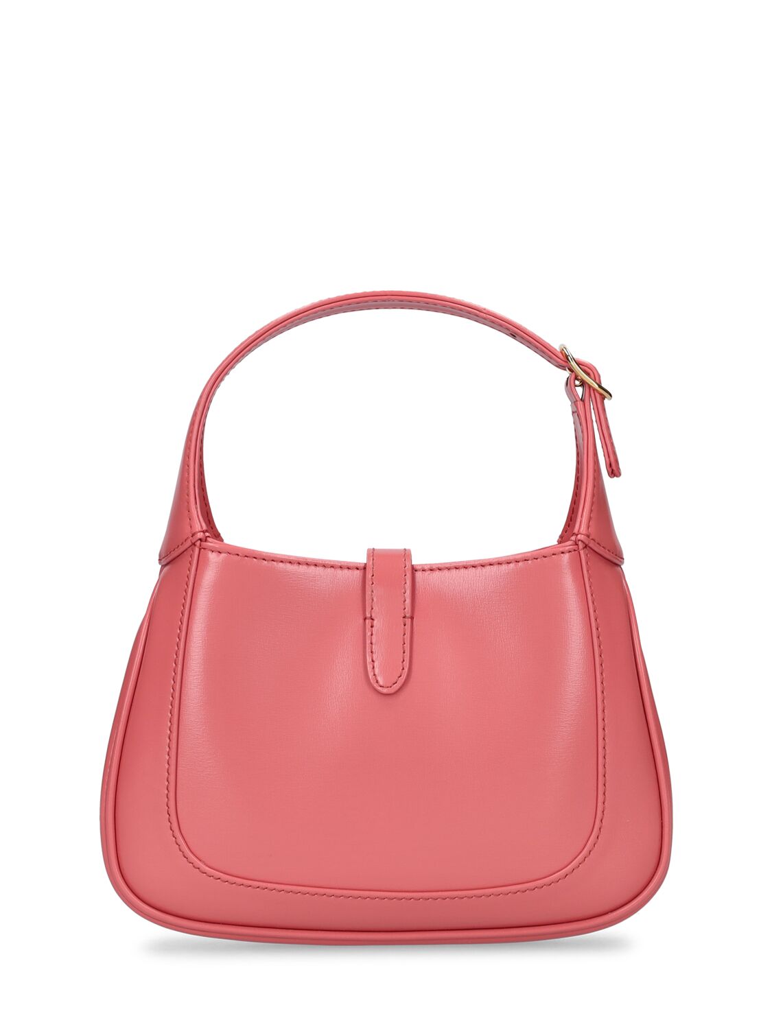 Shop Gucci Mini Jackie 1961 Leather Shoulder Bag In Pink