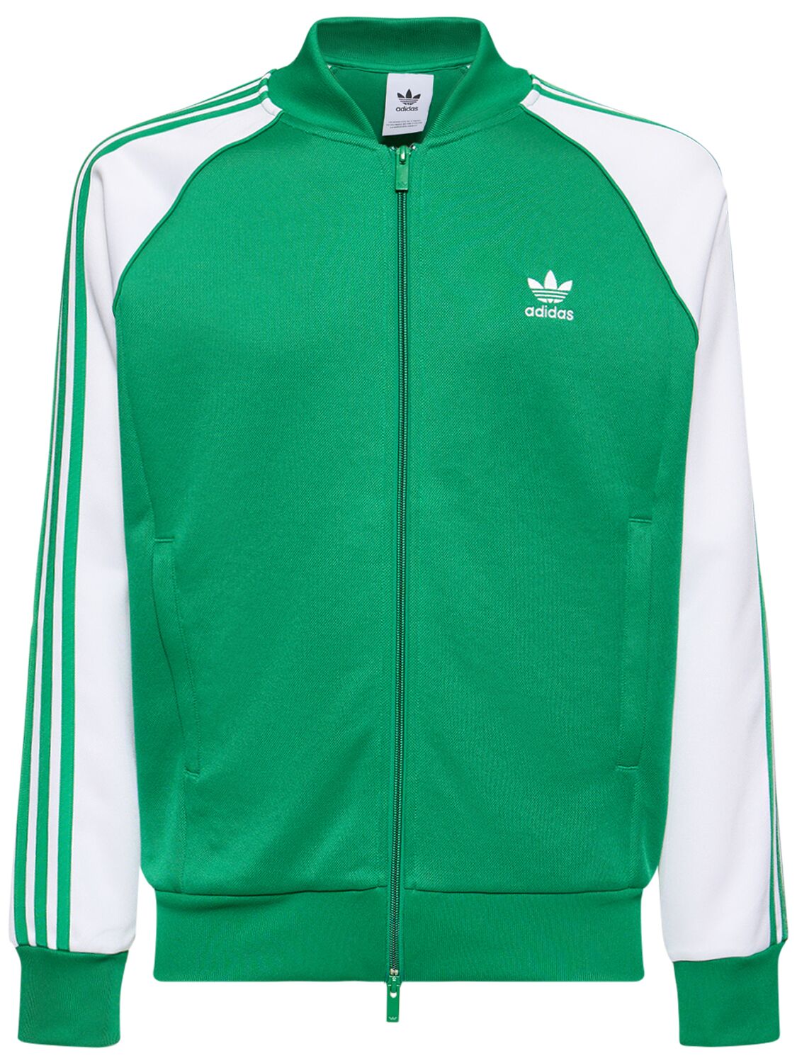 Adidas Originals 3 stripes Track Top In Green ModeSens