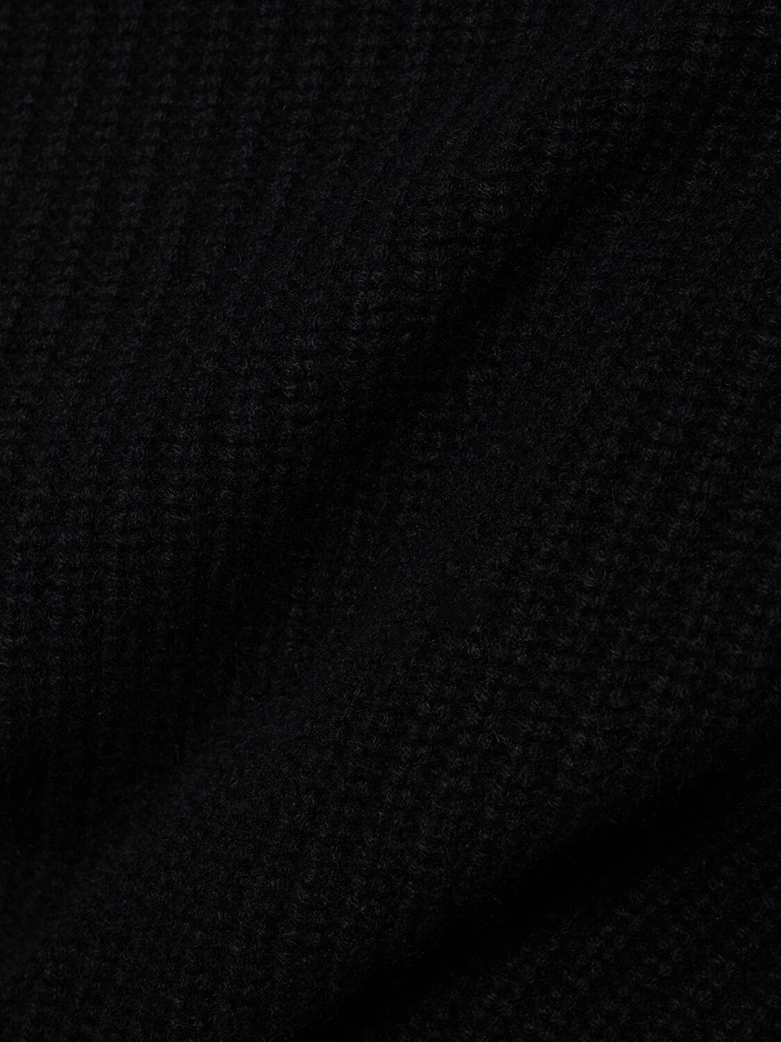 Shop Loulou Studio Faro High Neck Cashmere Sweater In Black