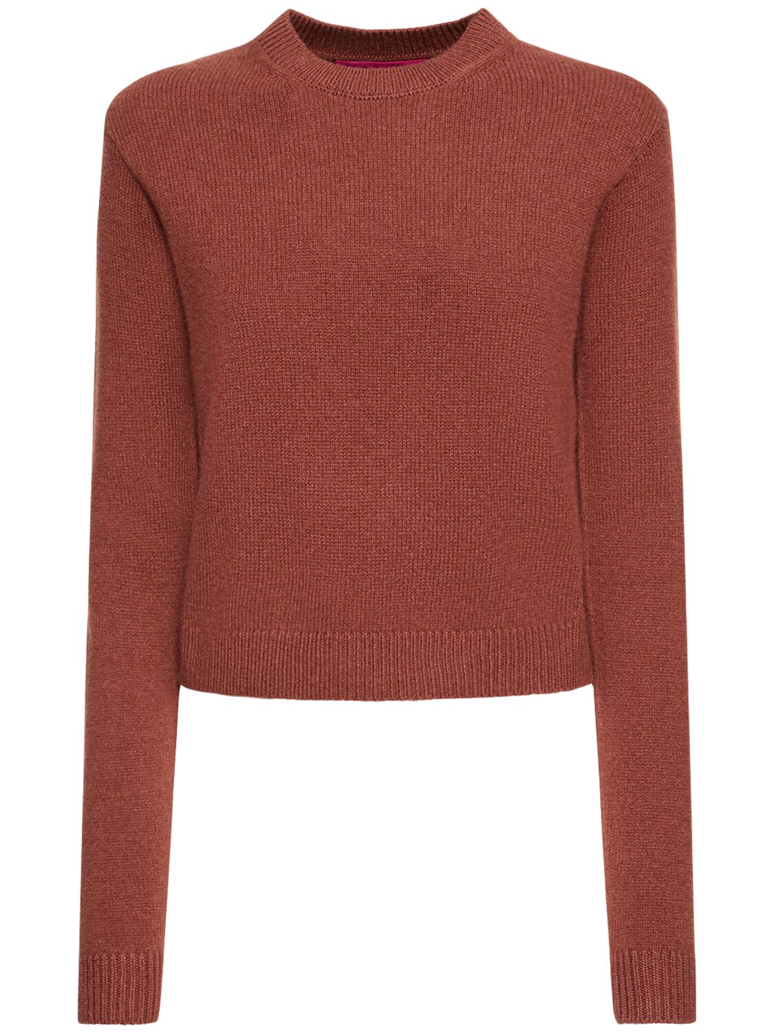 Tes Crewneck Cashmere Sweater – WOMEN > CLOTHING > KNITWEAR