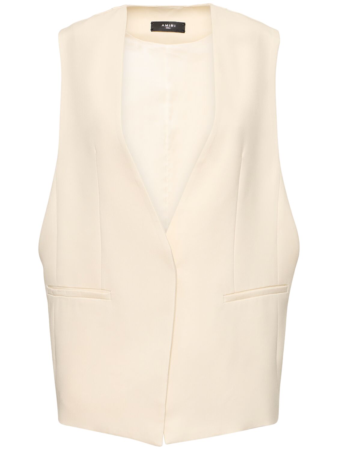 Till Collarless Vest – WOMEN > CLOTHING > JACKETS