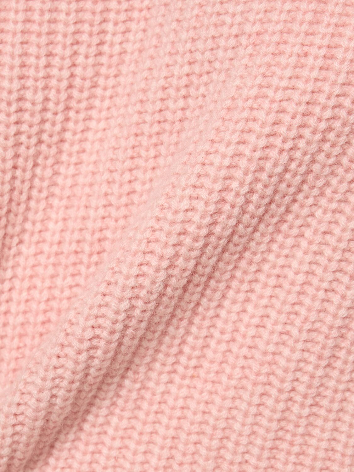Shop Loulou Studio Faro High Neck Cashmere Sweater In Heather Pink