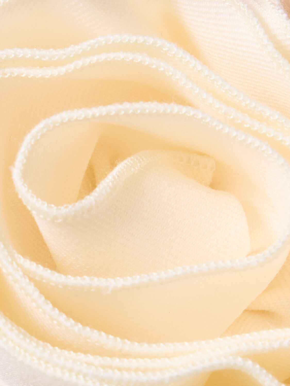 Shop Blumarine Wool Crepe Vest W /rose Appliqué In White