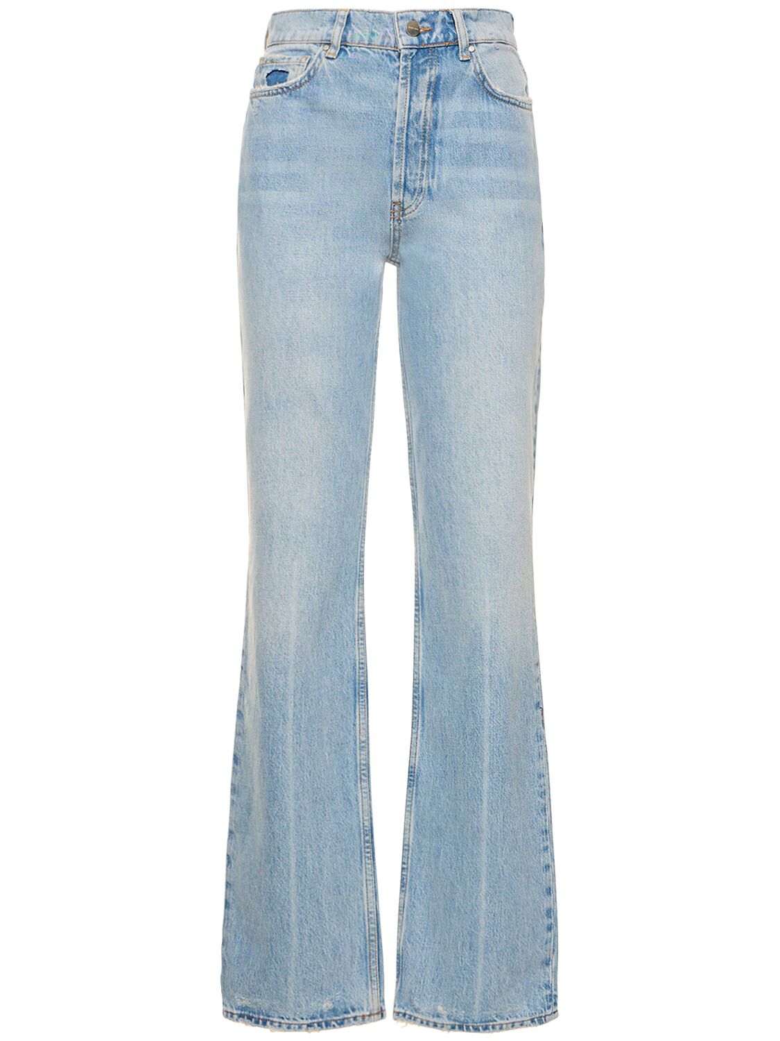 Olsen Cotton Denim Straight Jeans