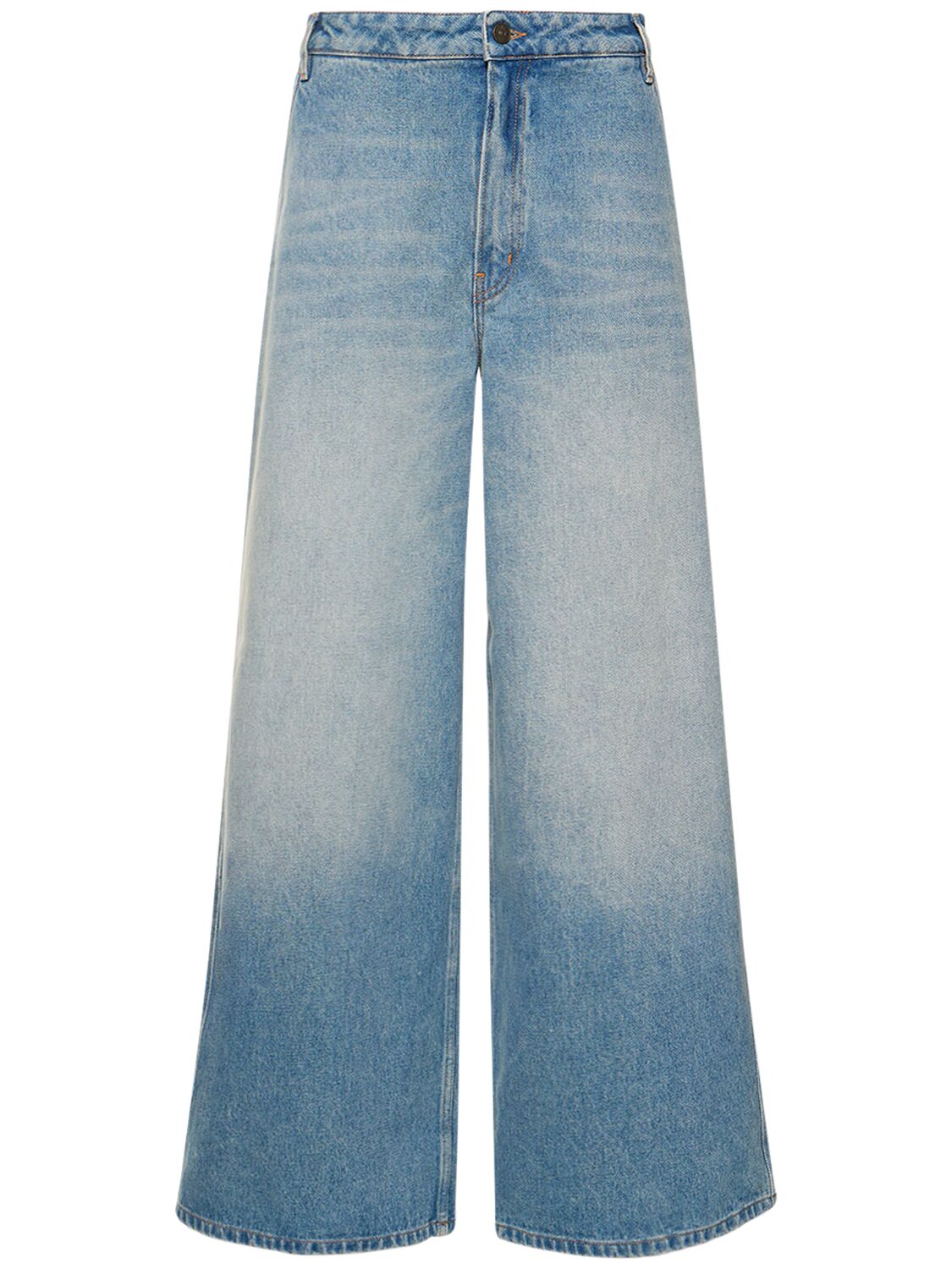 Low Waisted Wide Leg Denim Jeans – WOMEN > CLOTHING > JEANS