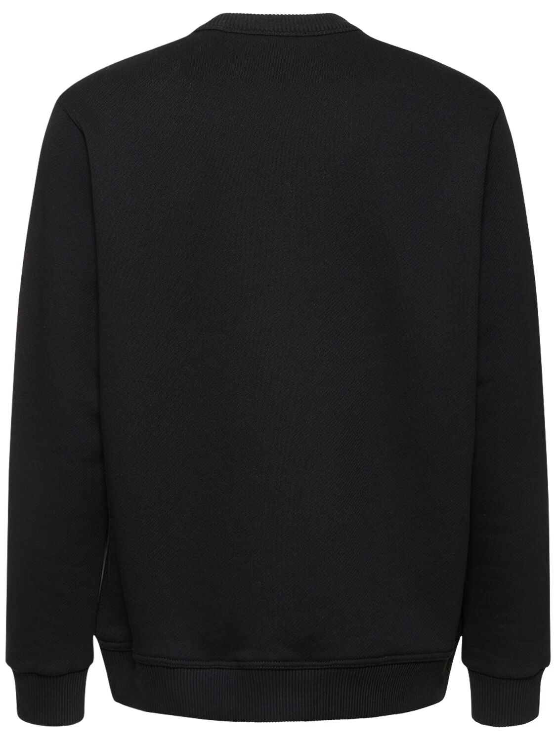 Shop Burberry Darby Logo Crewneck Sweatshirt In Black