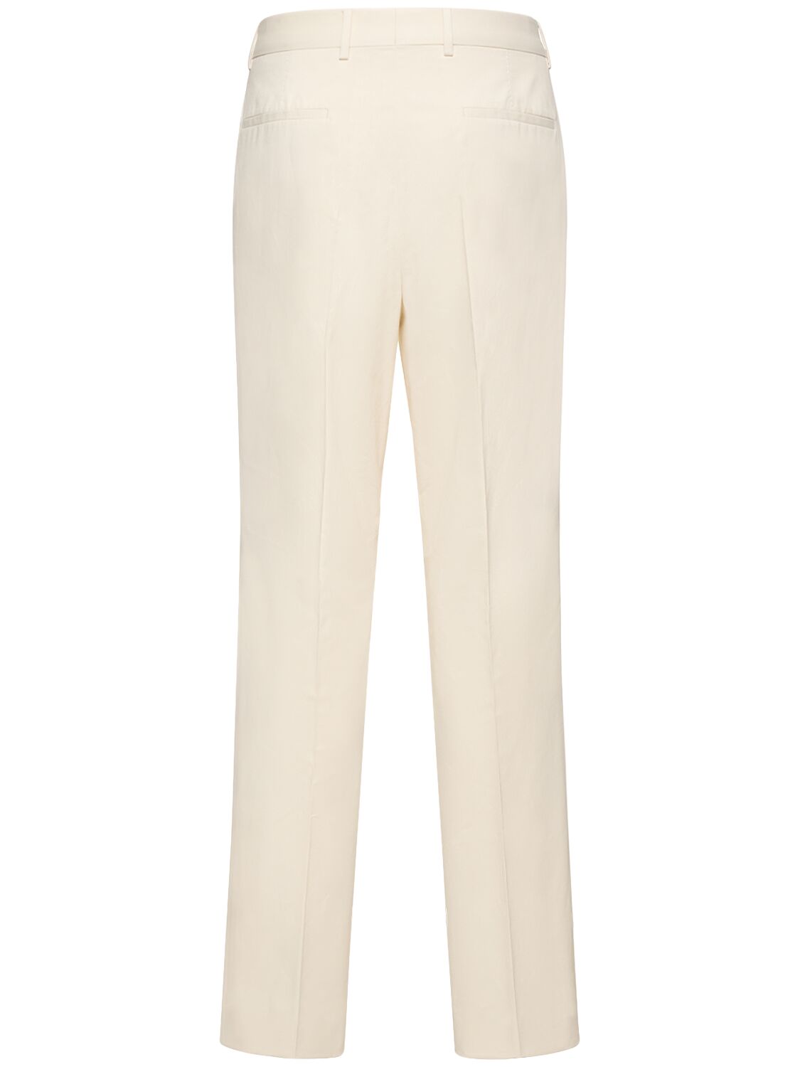 Shop Brunello Cucinelli Cotton & Wool Gabardine Suit In Off White