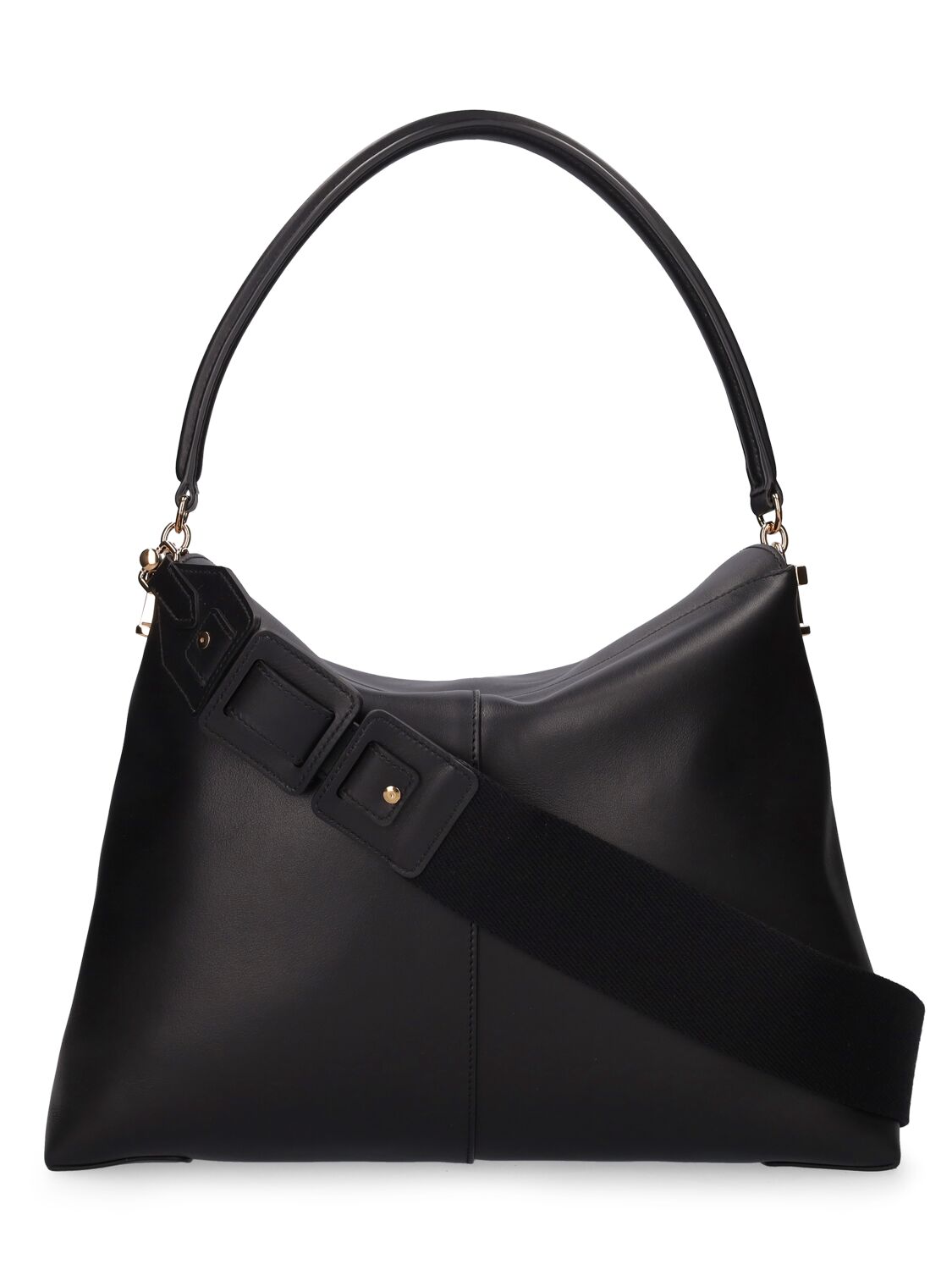 Shop Tod's Small Tst Messenger Zip Tote Bag In Black