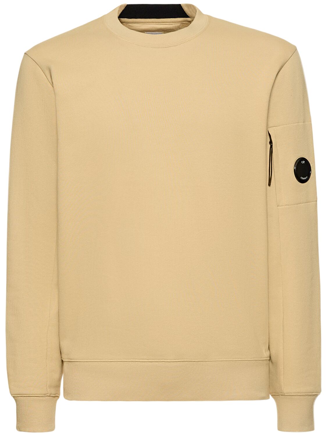 C.p. Company Diagonal Cotton Sweatshirt In Mojave Desert