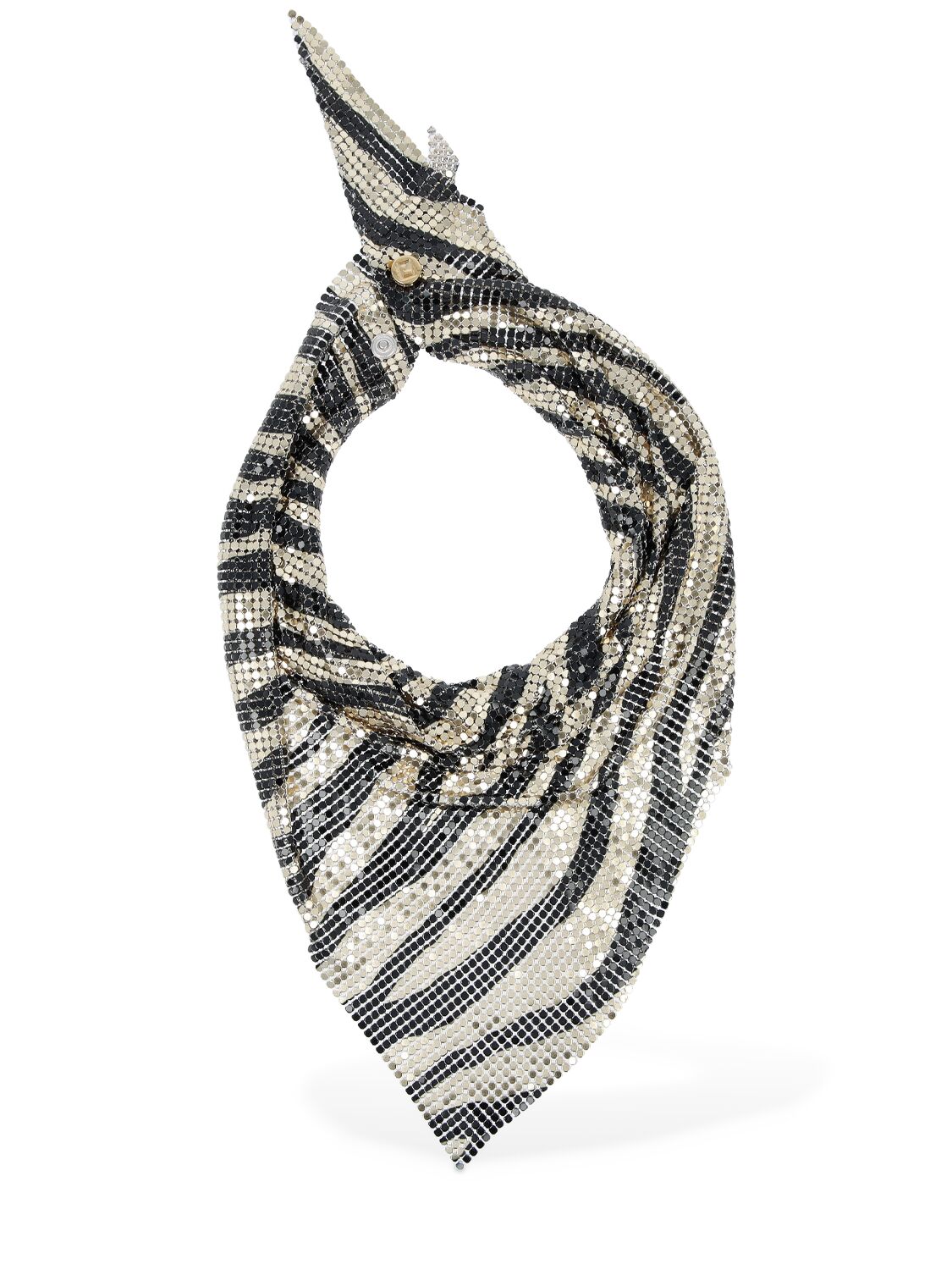 collier foulard tigre