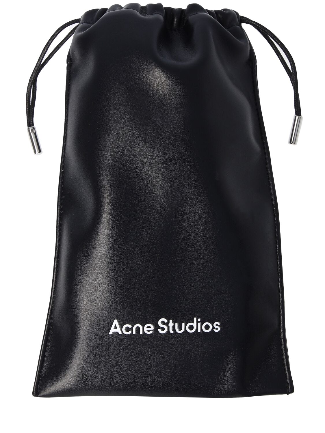 Shop Acne Studios Arcturus New Oval Acetate Sunglasses In Black