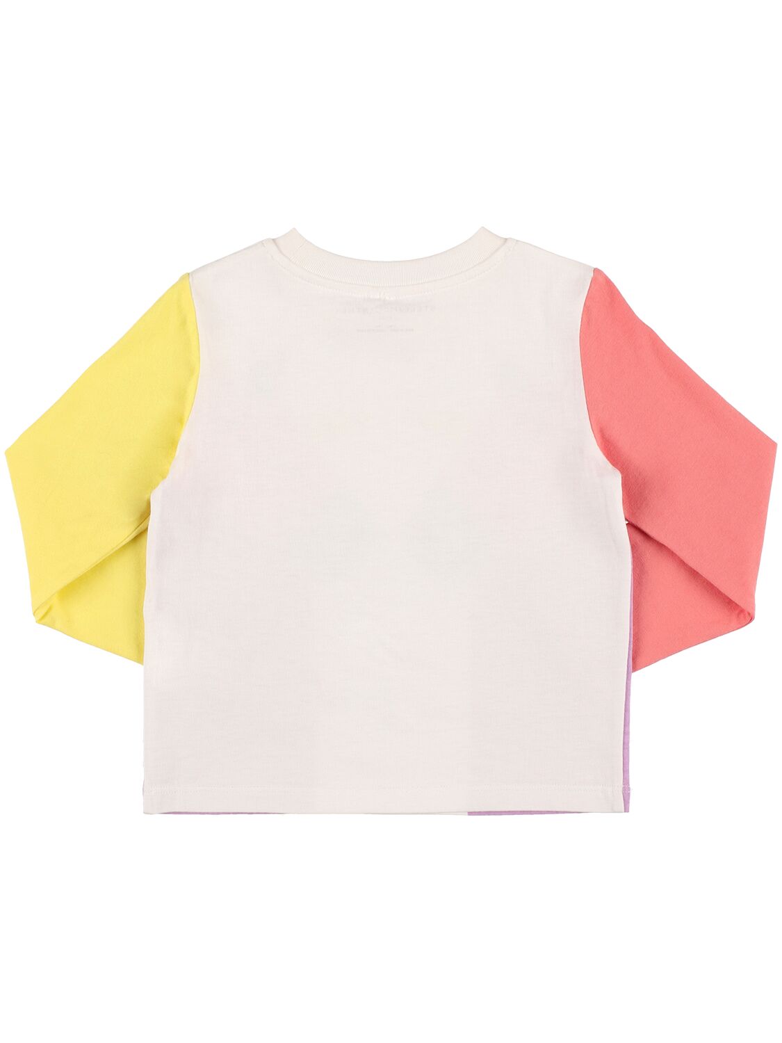 Shop Stella Mccartney Unicorn Print Organic Cotton T-shirt In Multicolor