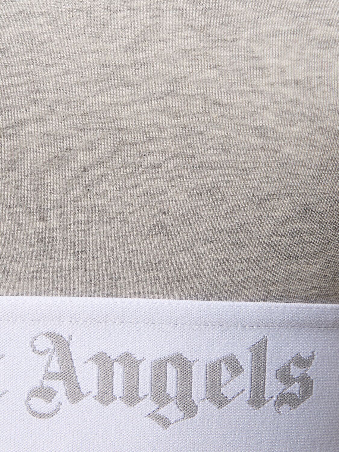 Palm Angels Classic Logo Bra Grey