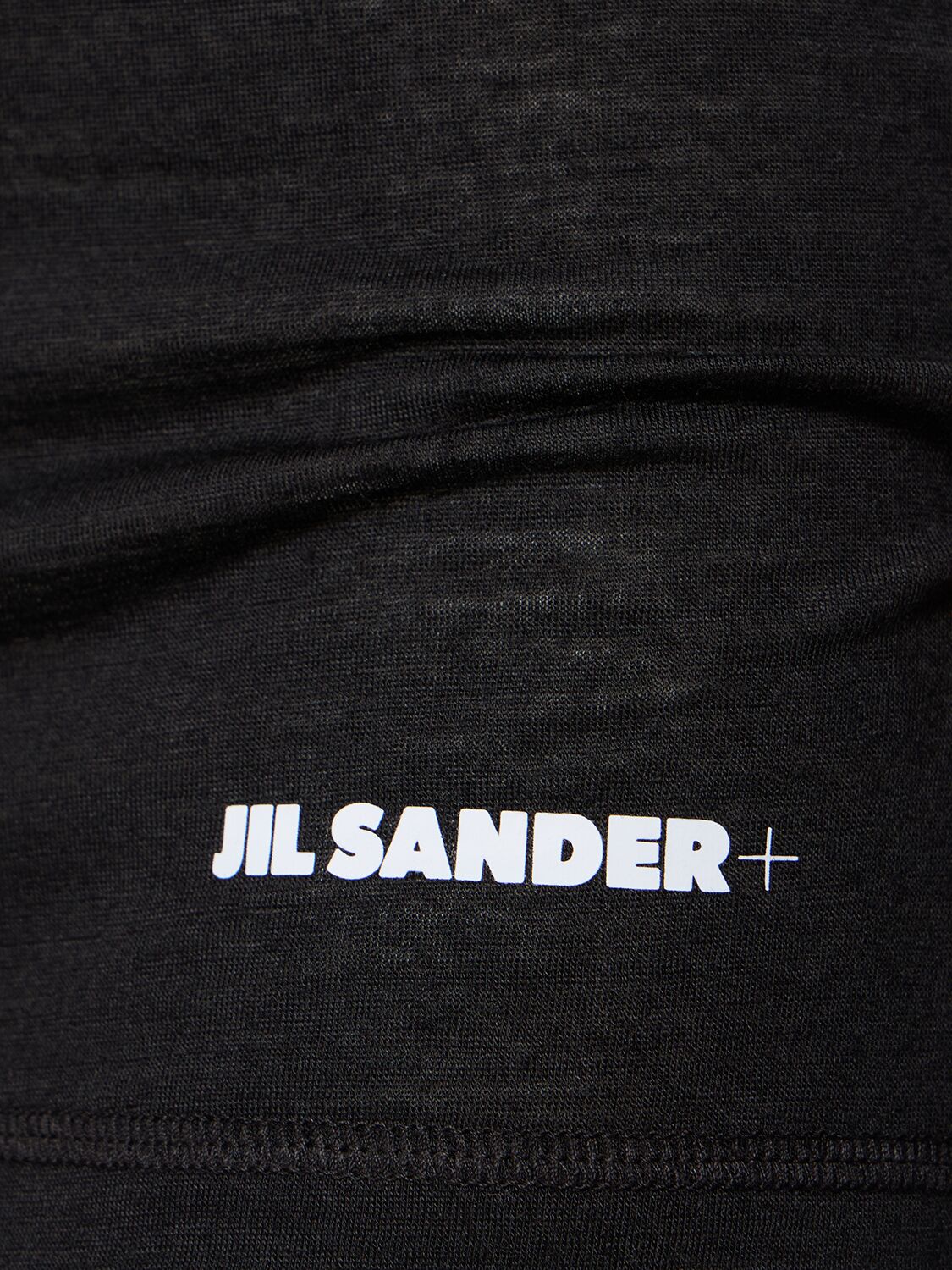 Shop Jil Sander Lightweight Long Sleeve T-shirt In Black